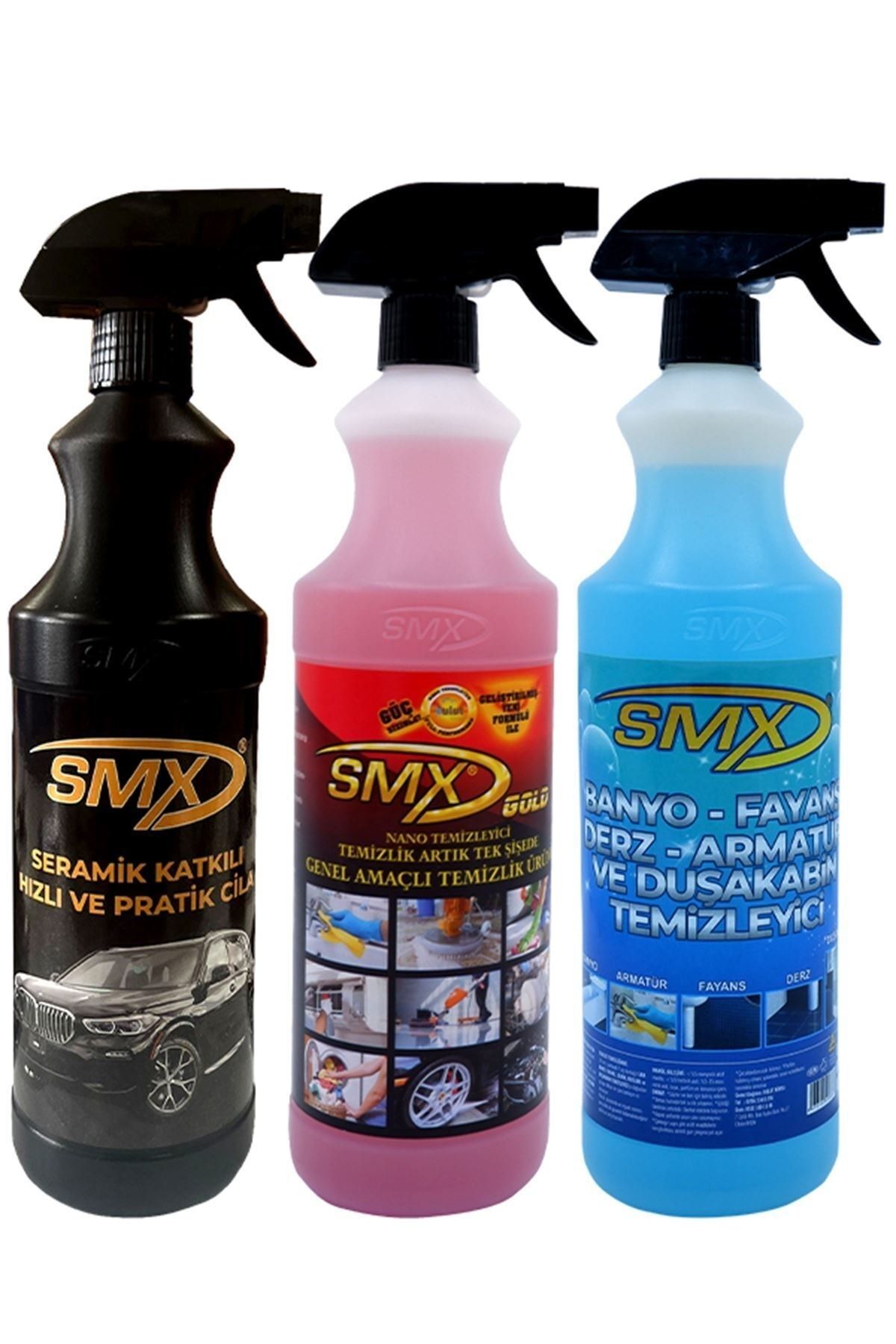 SMX Seramik Katkılı Cila-genel Amaçlı Temizleyici-banyo Fayans Derz Temizleyici
