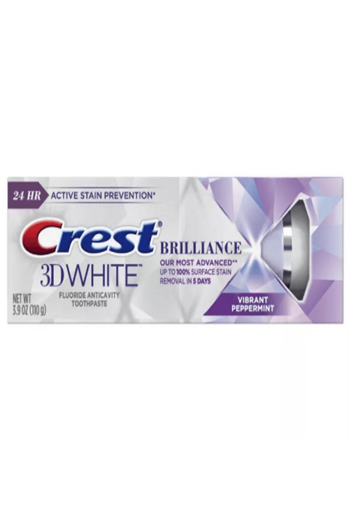 CREST 3d White Toothpaste Brilliance Vibrant Peppermint 99 gr