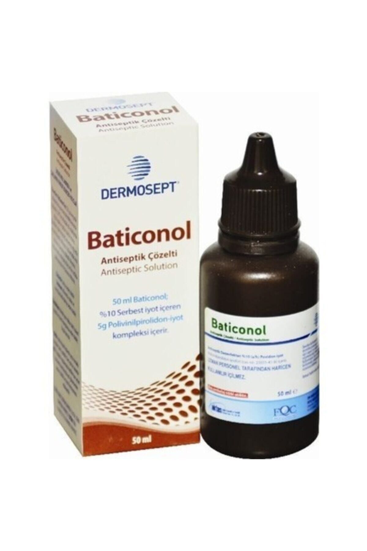 Dermosept - Baticonol Antiseptik Çözelti 100 ml. Batikon