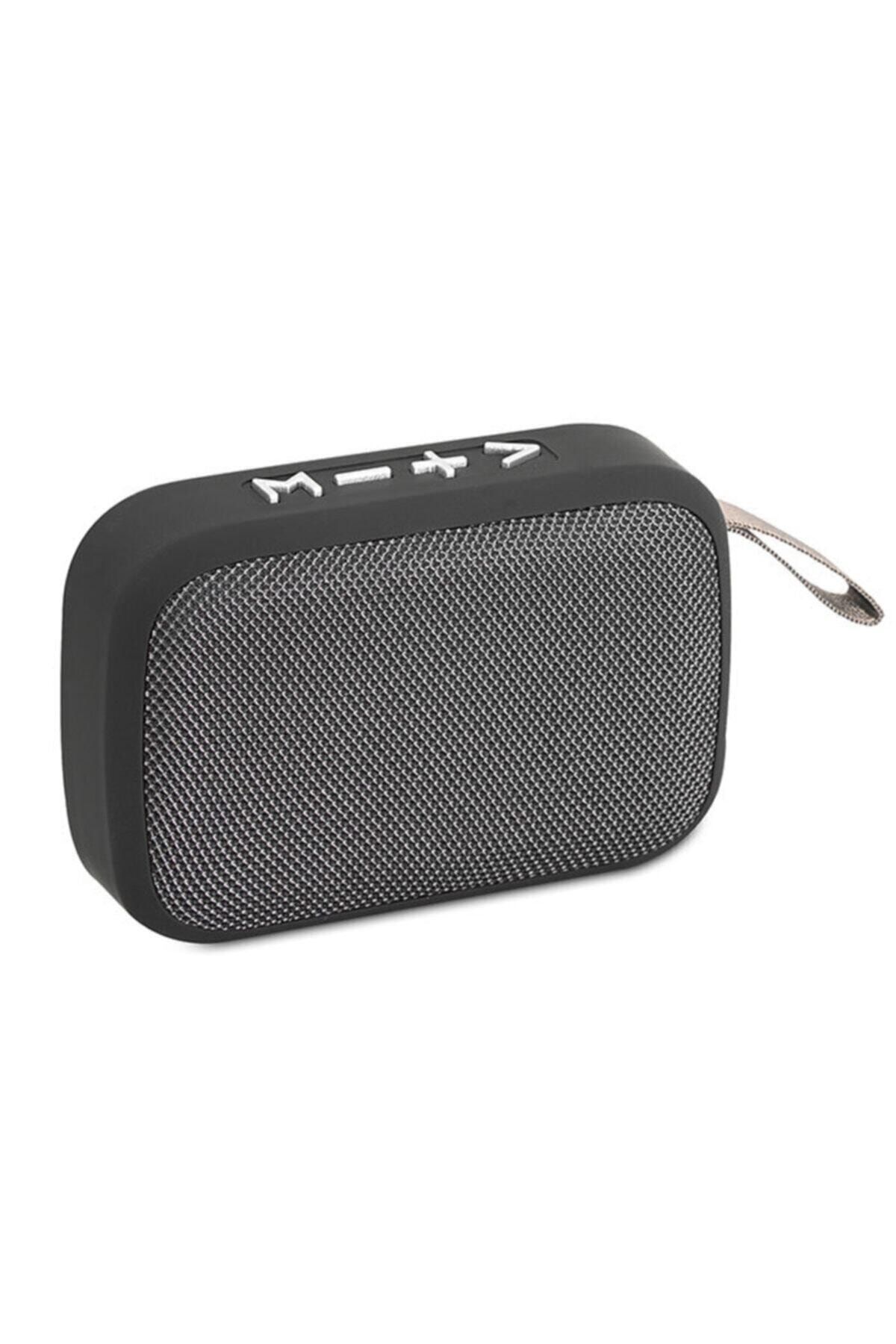 asonic AS-02 Hoparlör Gümüş Bluetooth 3W TF/USB Destekli Speaker Siyah