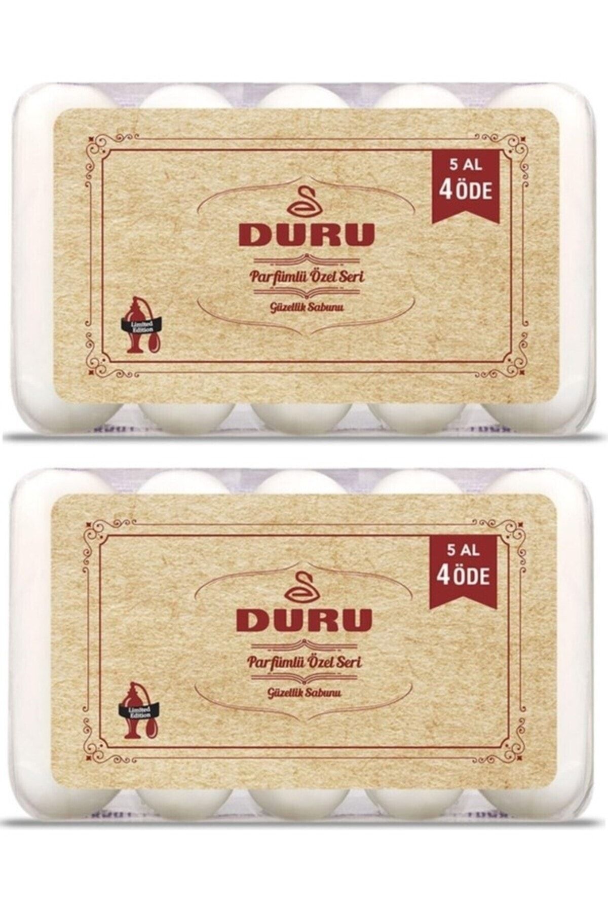 Duru PARFÜMLÜ 50.YIL ÖZEL SERİ GÜZELLİK SABUNU 5X70 GR (2 ADET)