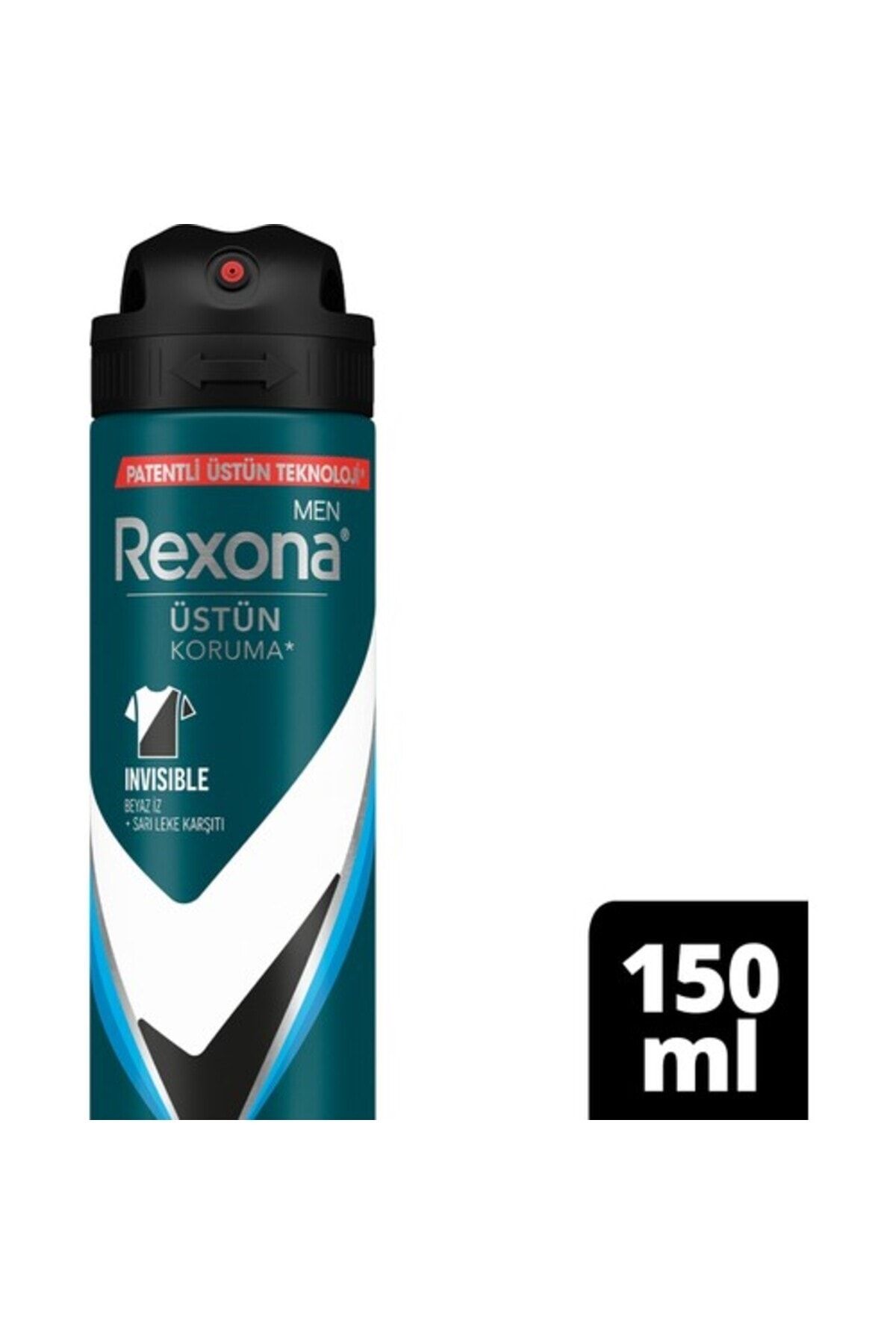 Men Erkek Sprey Deodorant Invisible Ice Fresh 72 Saat Kesintisiz Üstün Koruma 150 ml_0