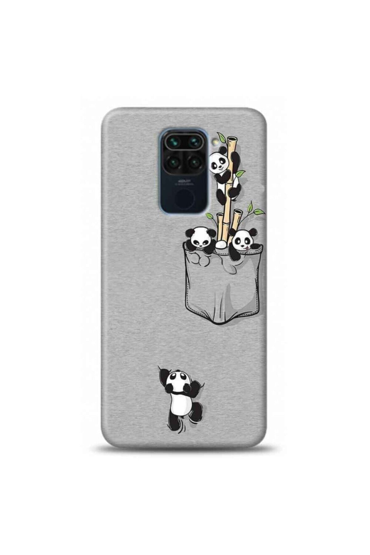 Ren Geyik Redmi Note 9 Uyumlu Panda Tasarımlı Telefon Kılıfı Y-kdi015
