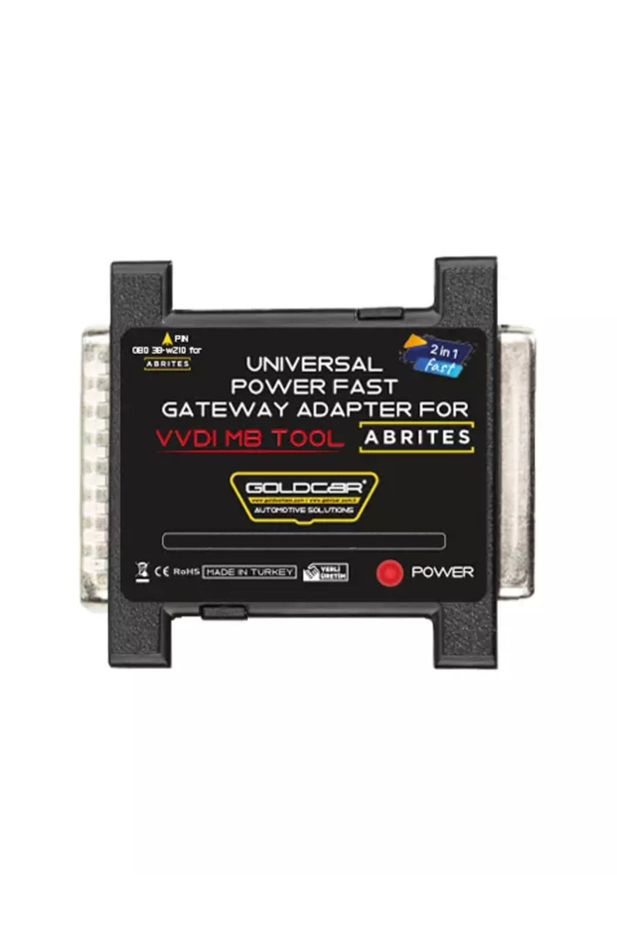 Goldcar Hızlı ve Evrensel Güçlendirici Adaptör - VVDI MB Tool ve Abrites için