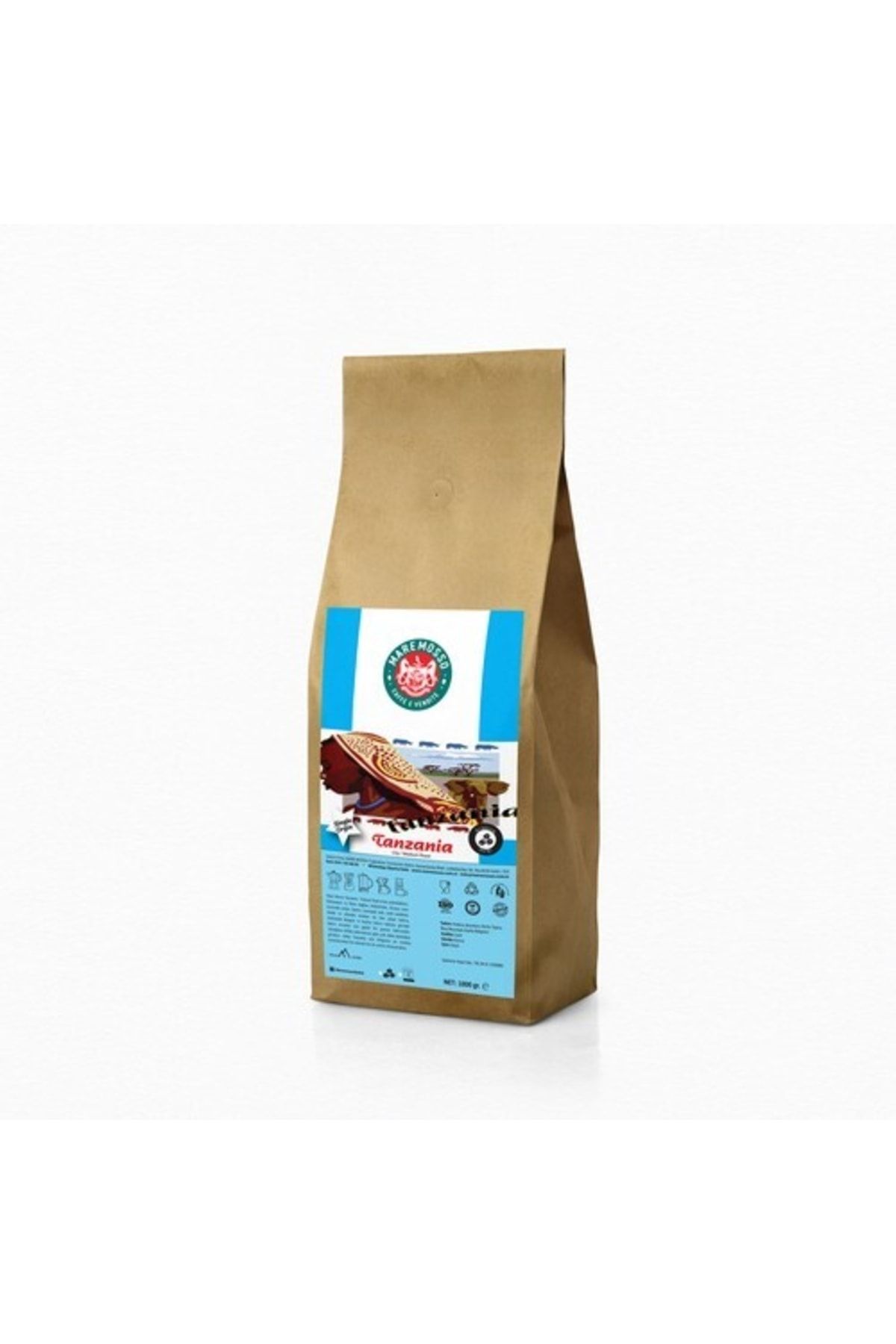 Mare Mosso Caffe ê Vendite Tanzania Aa Faq North Yöresel (ÇEKİRDEK VEYA ÖĞÜTÜLMÜŞ) Filtre Kahve 1 Kg.