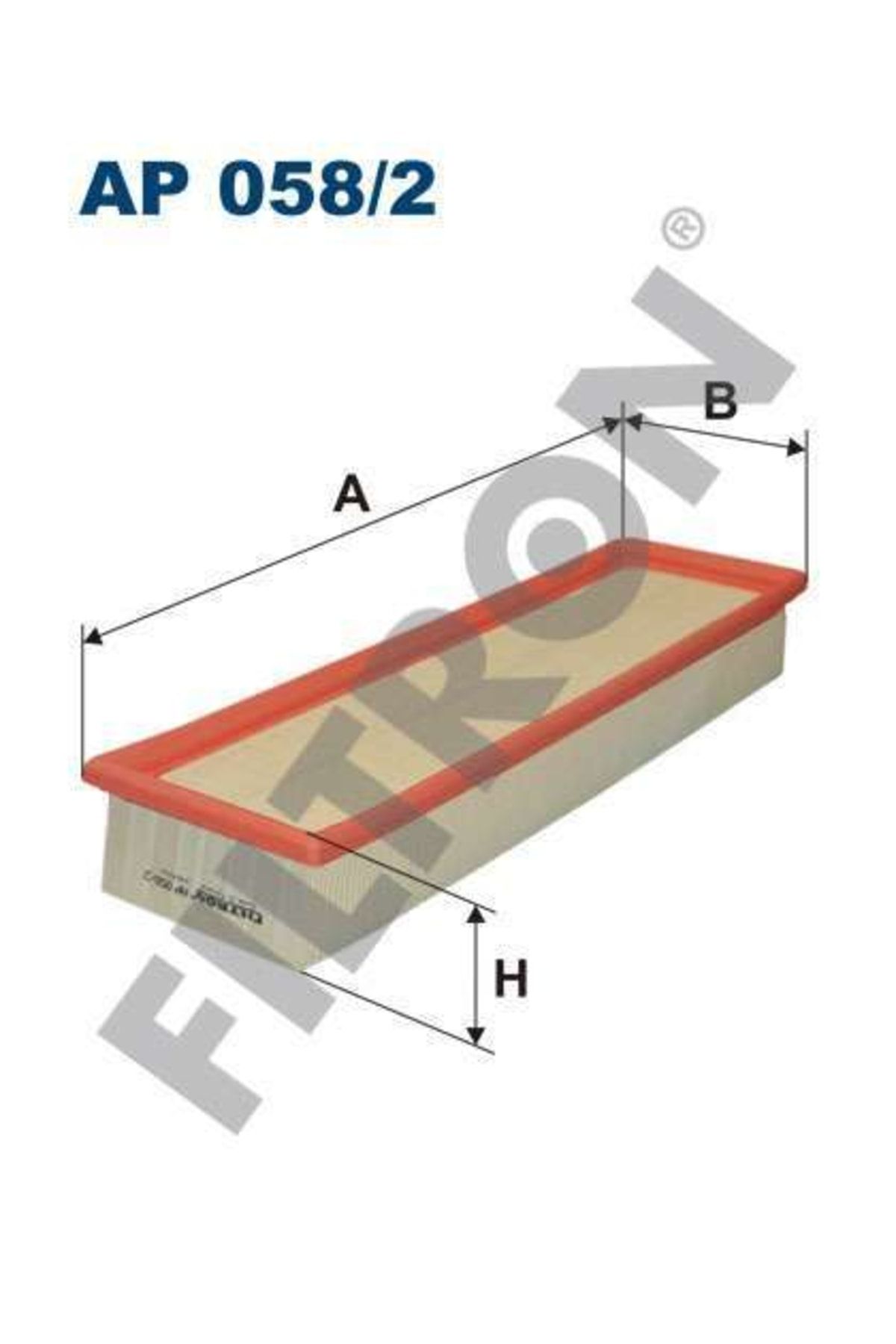 Filtron Hava Fıltresı P206 P307 Em Ym C4 Et3j4 1.4 16v P206 P206 T3e Tu3a 1.4 8v Ap 058/2 Oem