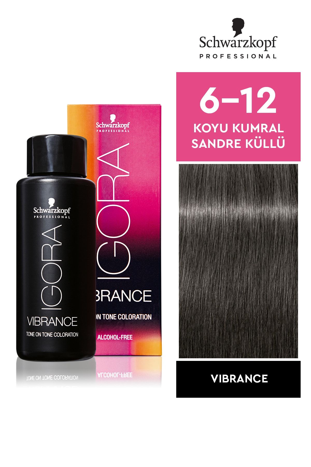 Igora Vibrance 6-12 Koyu Kumral Sandre Küllü Saç Boyası 60 ml