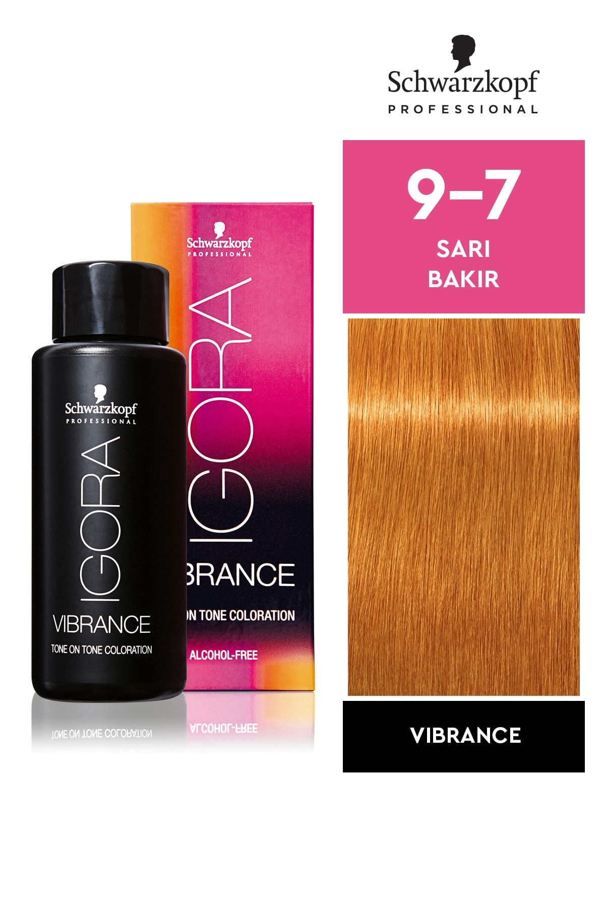 Igora Vibrance 9-7 Sarı Bakır Saç Boyası 60 ml