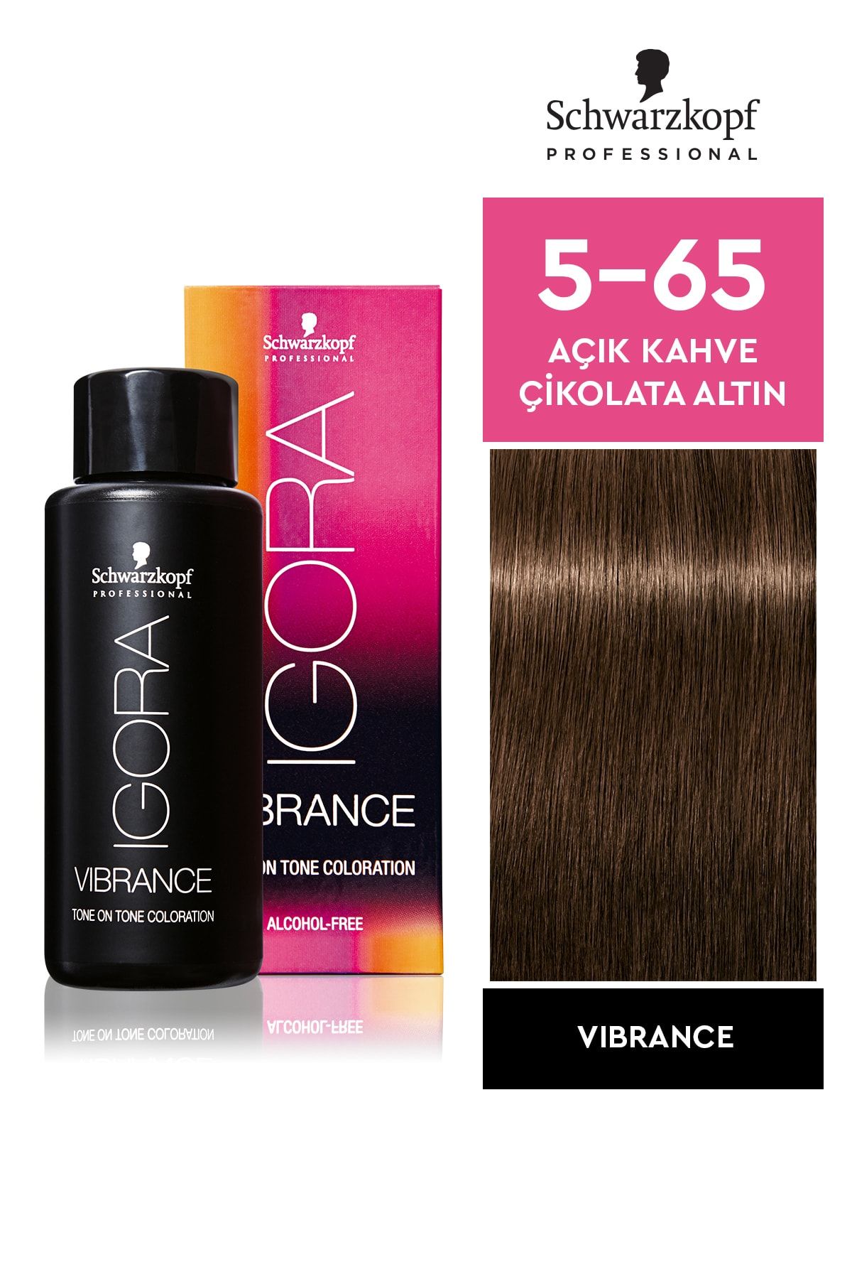 Igora Vibrance 5-65 Açık Kahve Çikolata Altın Saç Boyası 60ml