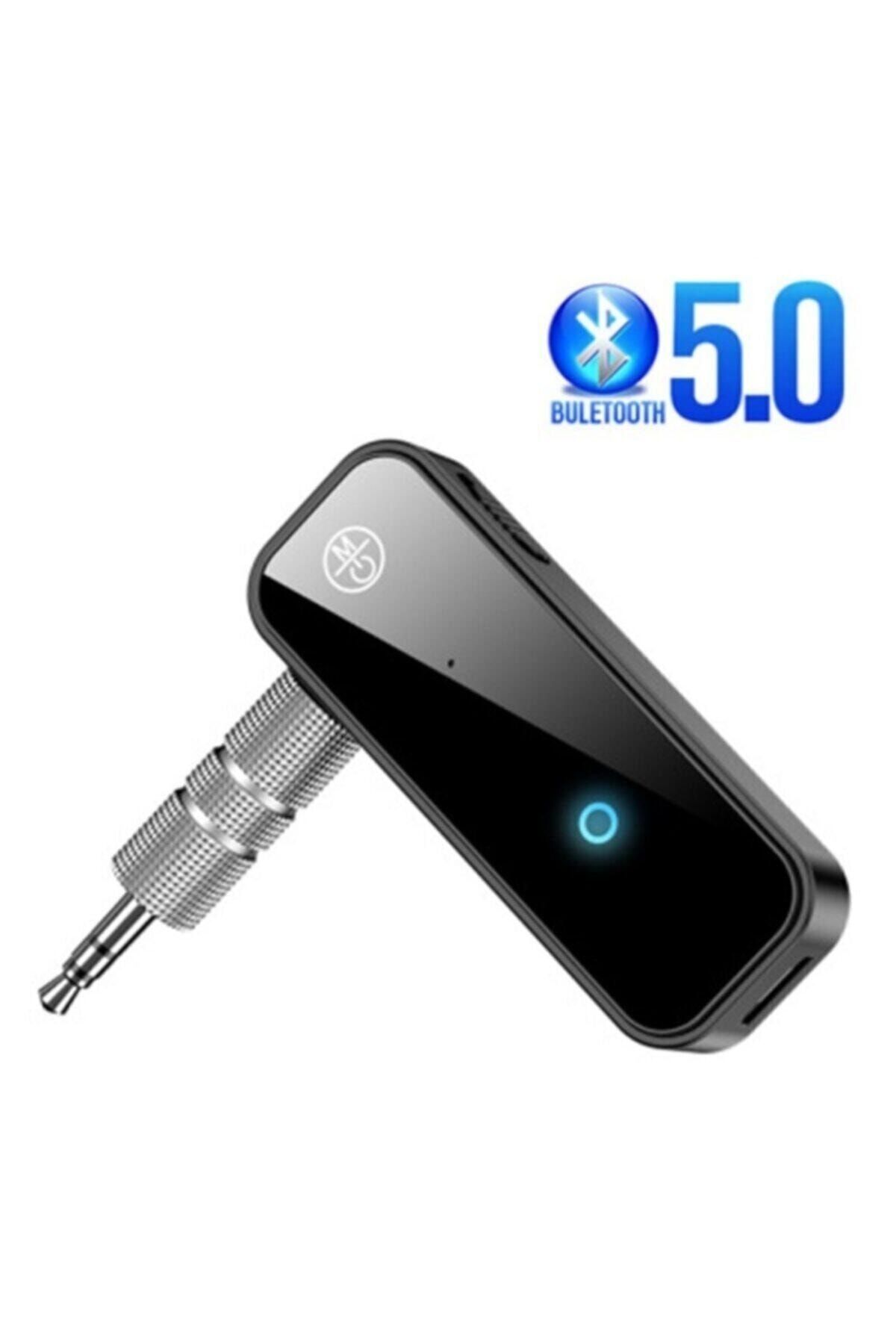 Streak C28 Bluetooth 5.0 Dongle Araç Oto Müzik Ses Alıcısı 3.5mm Aux Kit