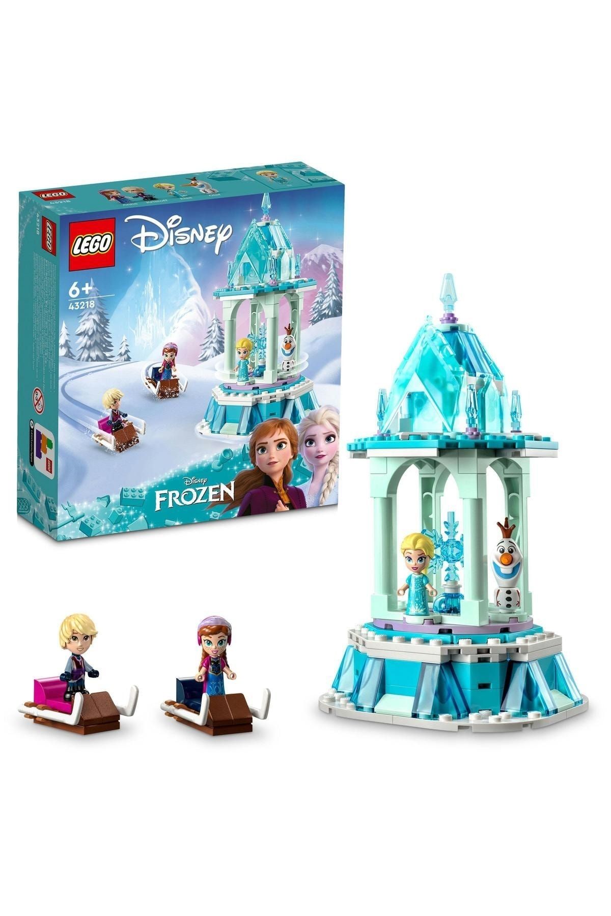 LEGO ®  Disney Princess Anna ve Elsa'nın Sihirli Atlıkarıncası 43218