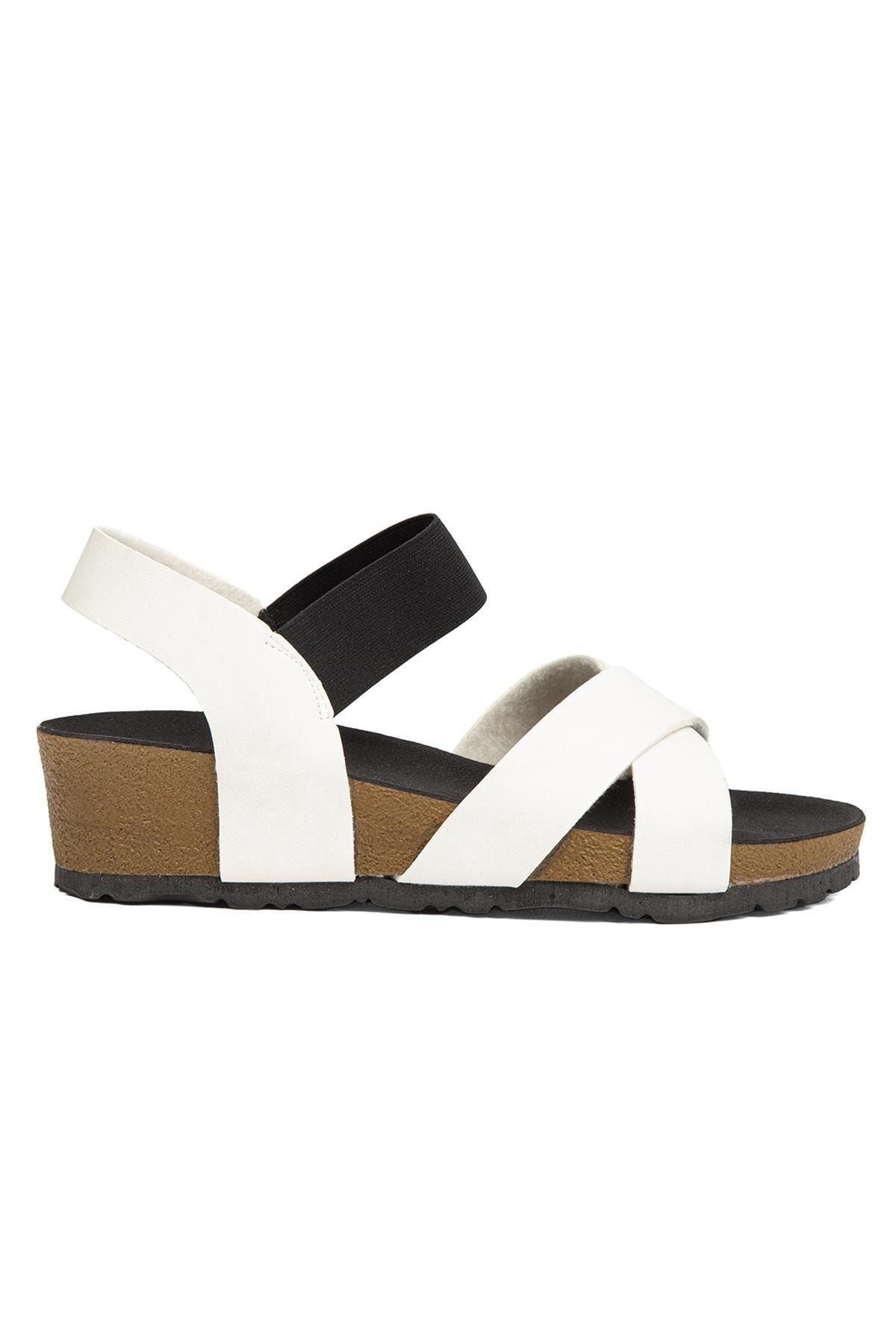Pierre Cardin ® | Pc-6956-beyaz - Kadın Sandalet