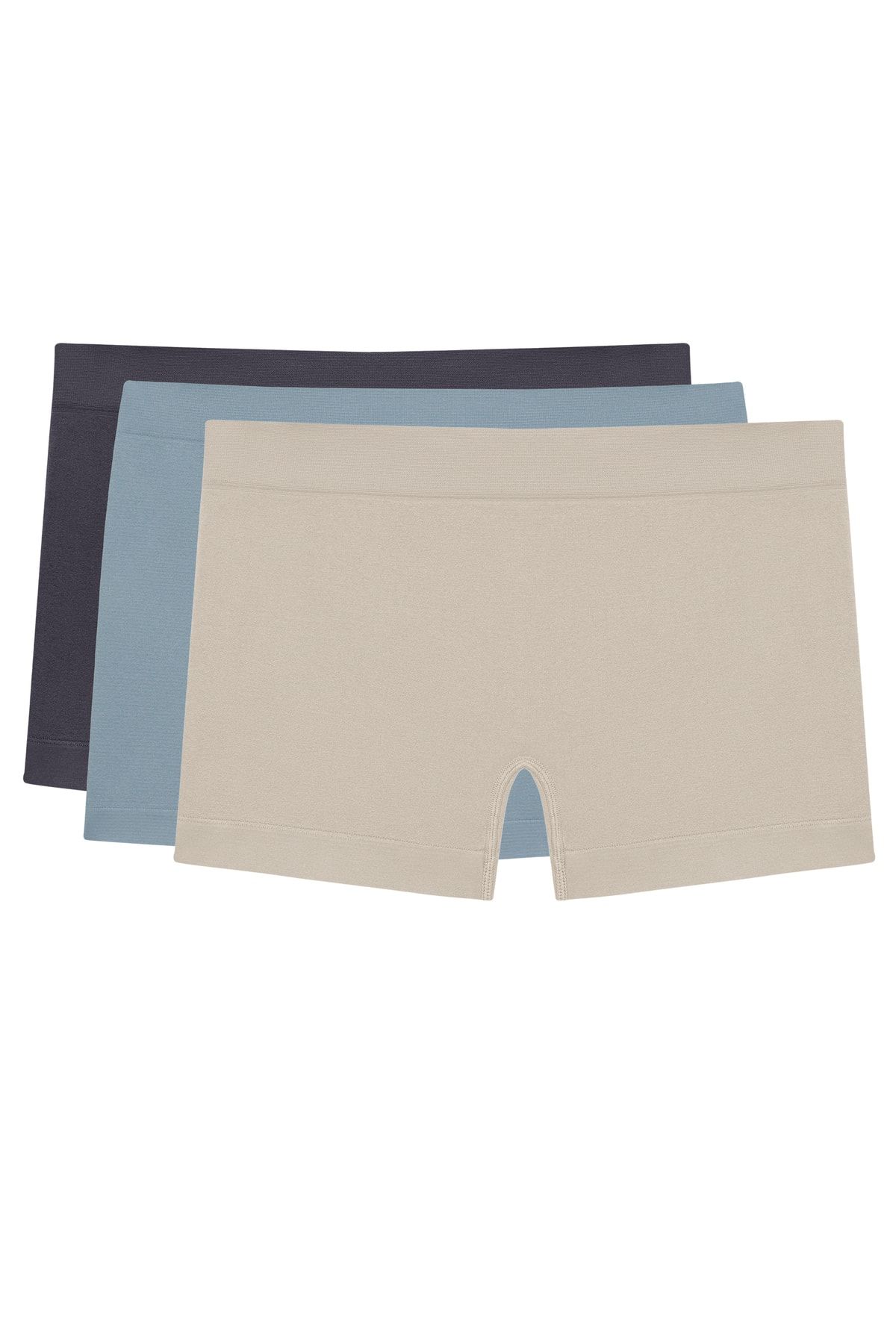 LOS OJOS 3 Adet Seamless Boxer Külot 3xBoyshort