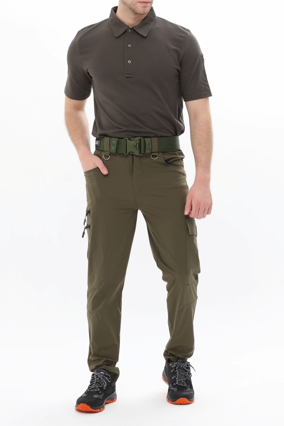 Ghassy Co Erkek Tactical Hızlı Kuruma Kargo Cepli Pantolon Hafif Edc Yürüyüş 7 Cepli Iş Pantolonu