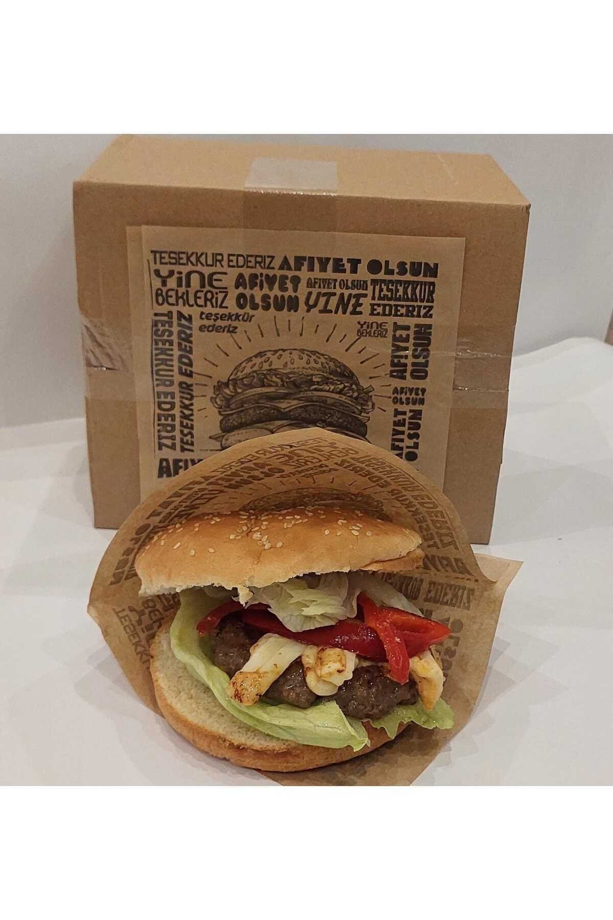 ambalajtoptancısı Ithal Şamua Hamburger Kağıdı 15.5 X 15 Cm 1.000 Adetli