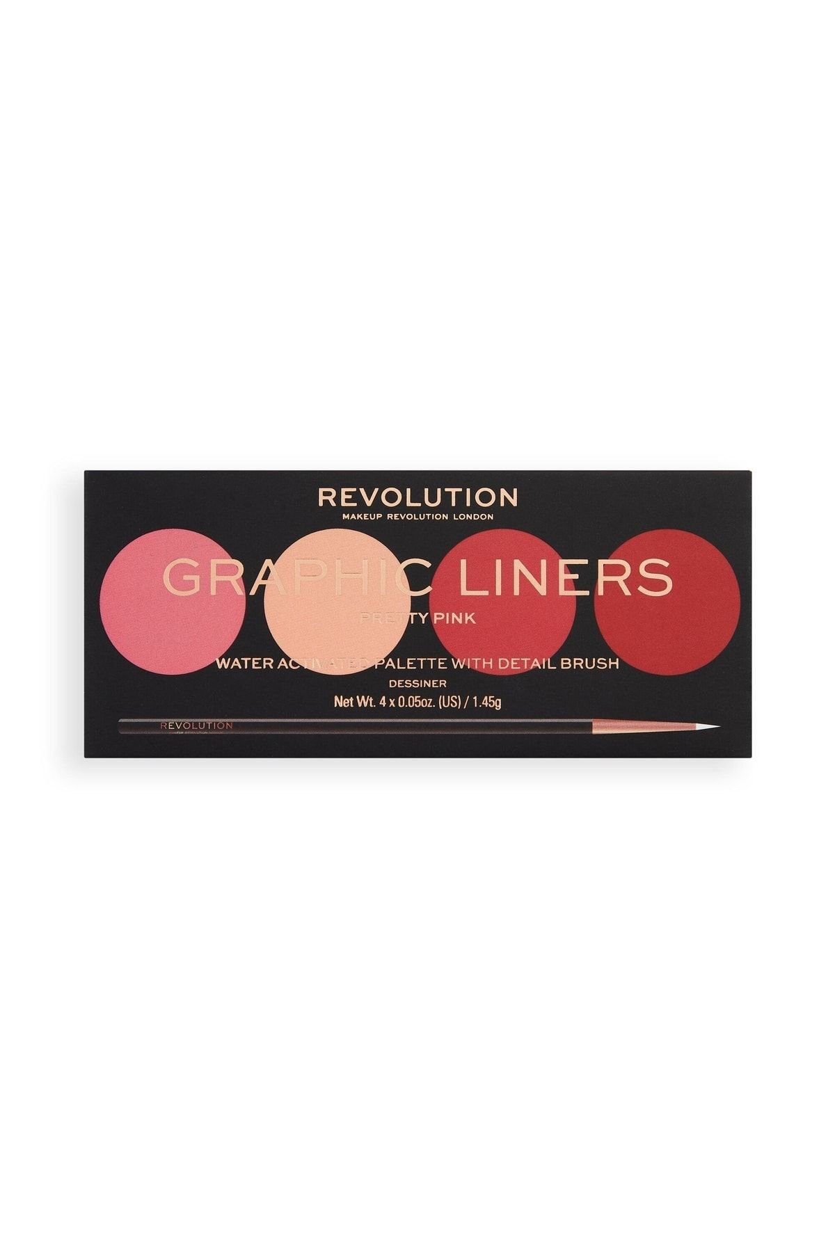 Revolution Su Bazlı Graphic Liner Palet: Pretty Pink