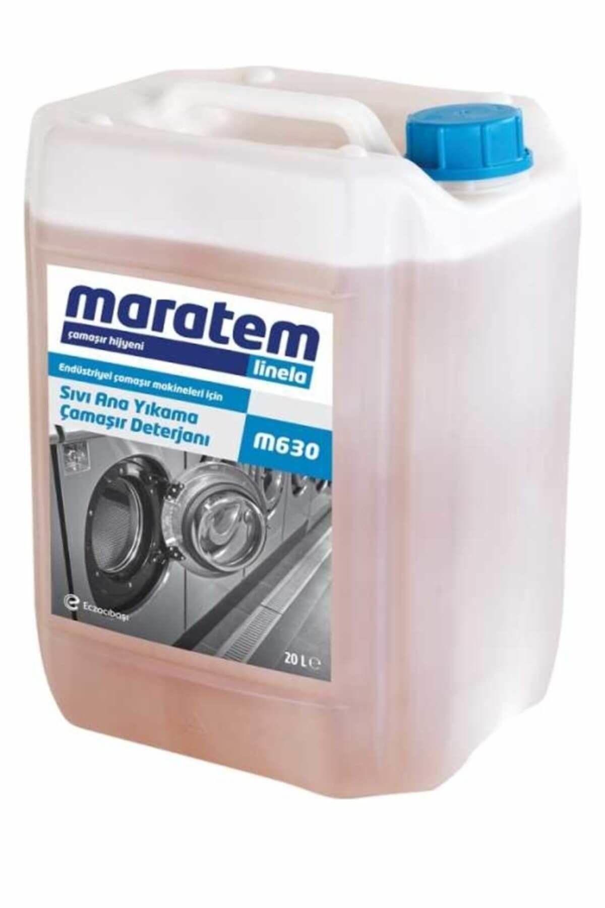 Maratem Maratem M630 Ana Yıkama Sıvı Çamaşır Deterjanı 20lt