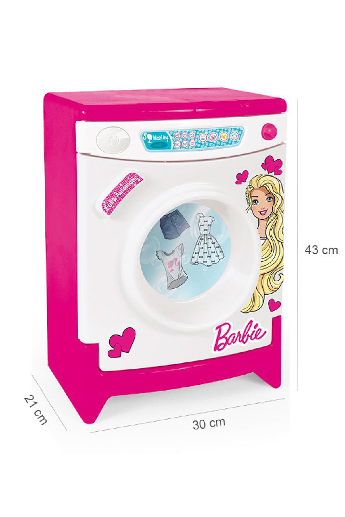 Dolu Barbie Çamaşır Makinası