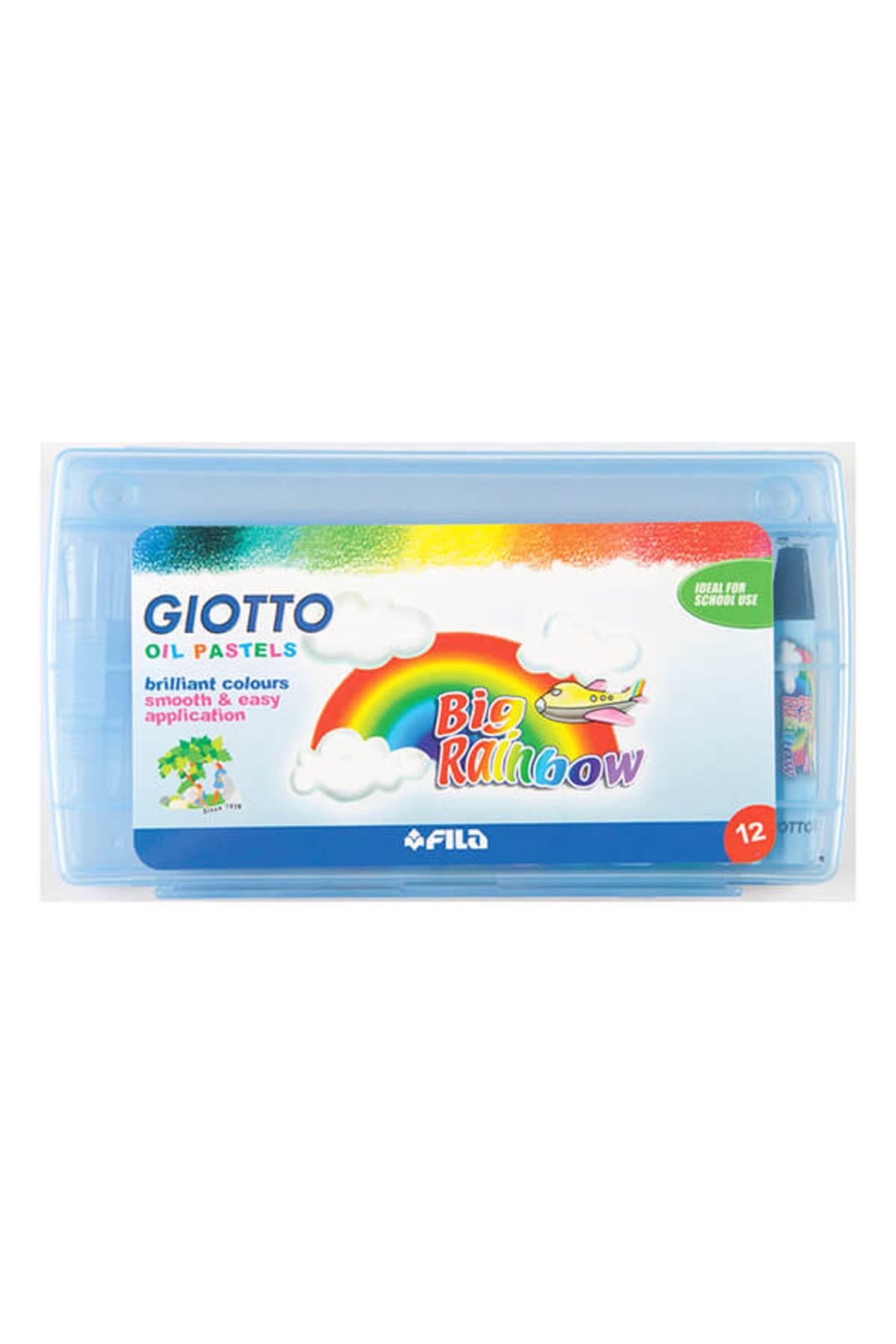 Giotto Gıotto 295100 Plastik Kutu 12 Renk Pastel Boya