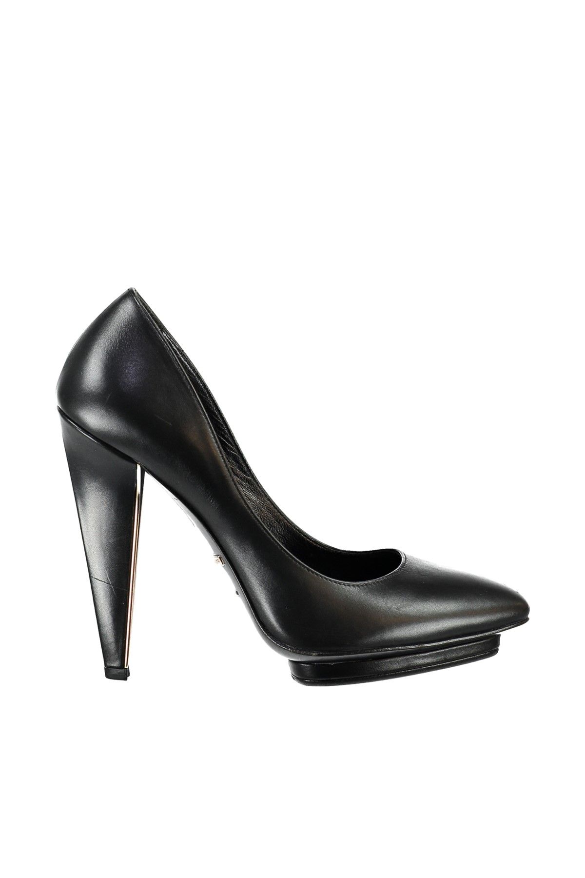 Roberto Cavalli Kadın Siyah Topuklu Ayakkabı YDS622PZ479