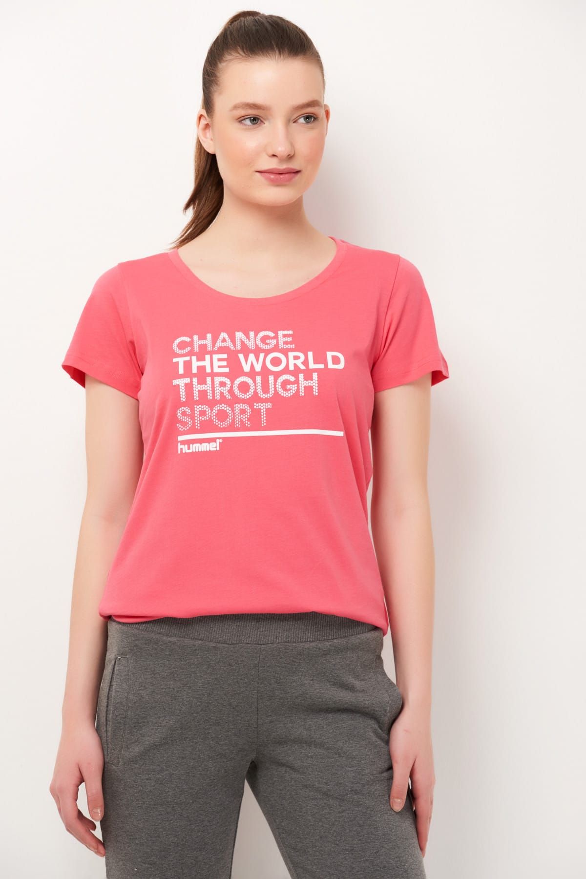 hummel Kadın T-shirt Hmlflorella T-Shirt S/S
