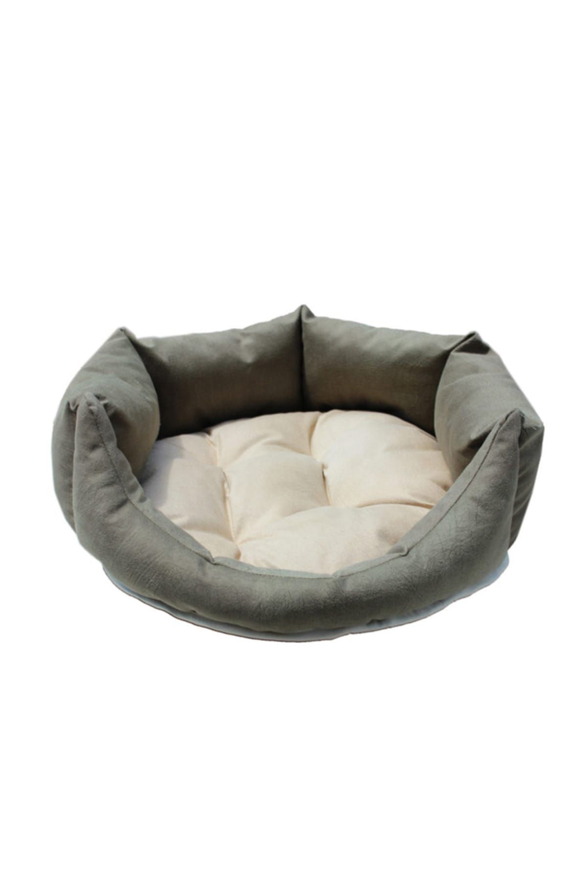 Tulyano Soft Nubuk Kedi Köpek Yatağı 80x80x23 cm