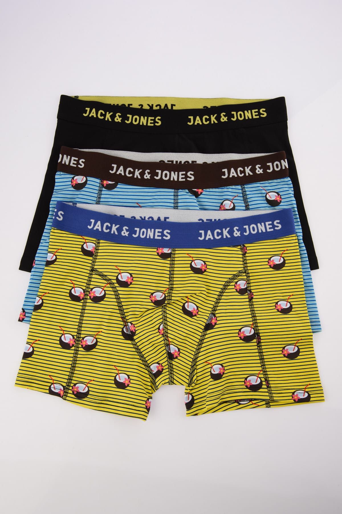 Jack & Jones 3'lü Boxer - Coconut Trunks 3 Pack 12154175