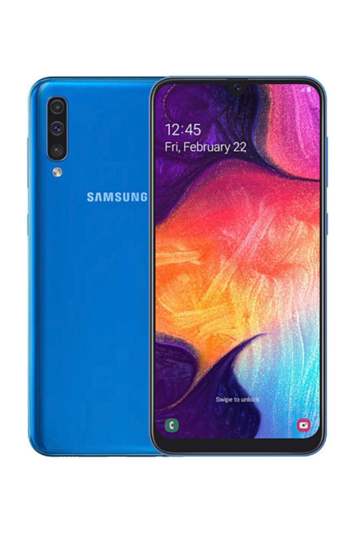 Samsung Galaxy A50 2019 128GB Mavi Cep Telefonu (İthalatçı Garantili)
