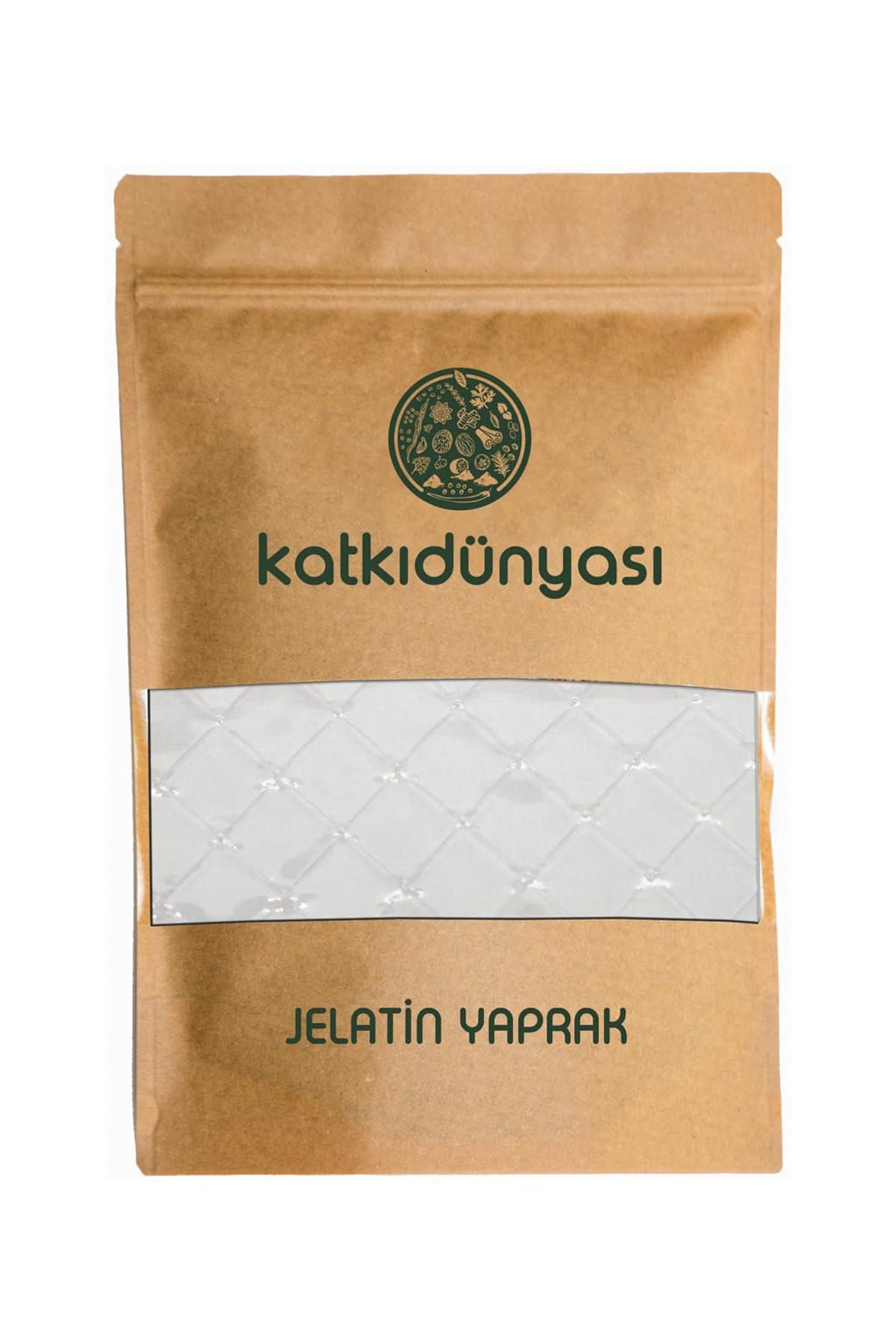 Katkı Dünyası Jelatin Yaprak 100 Gr