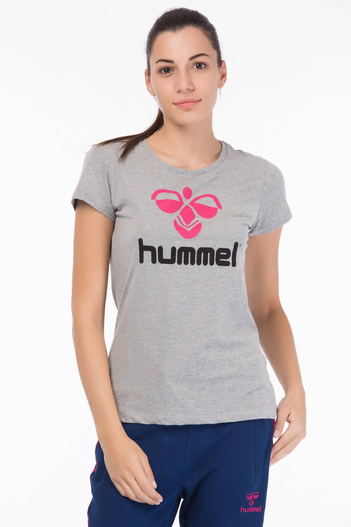 hummel Kadın T-Shirt Hmllogo Ss Tee