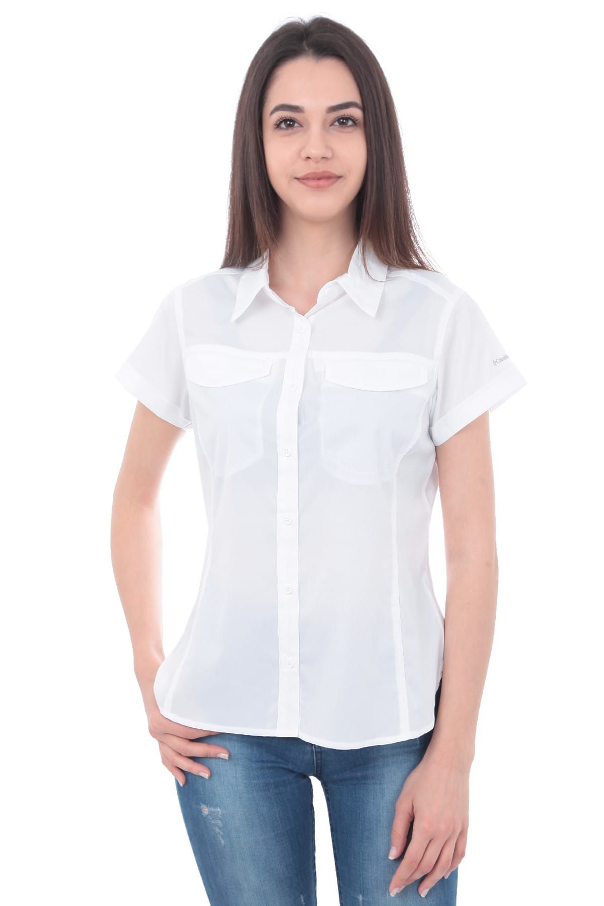 Columbia Kadın Gömlek - Sılver Rıdge Lıte Short Sleeve  -