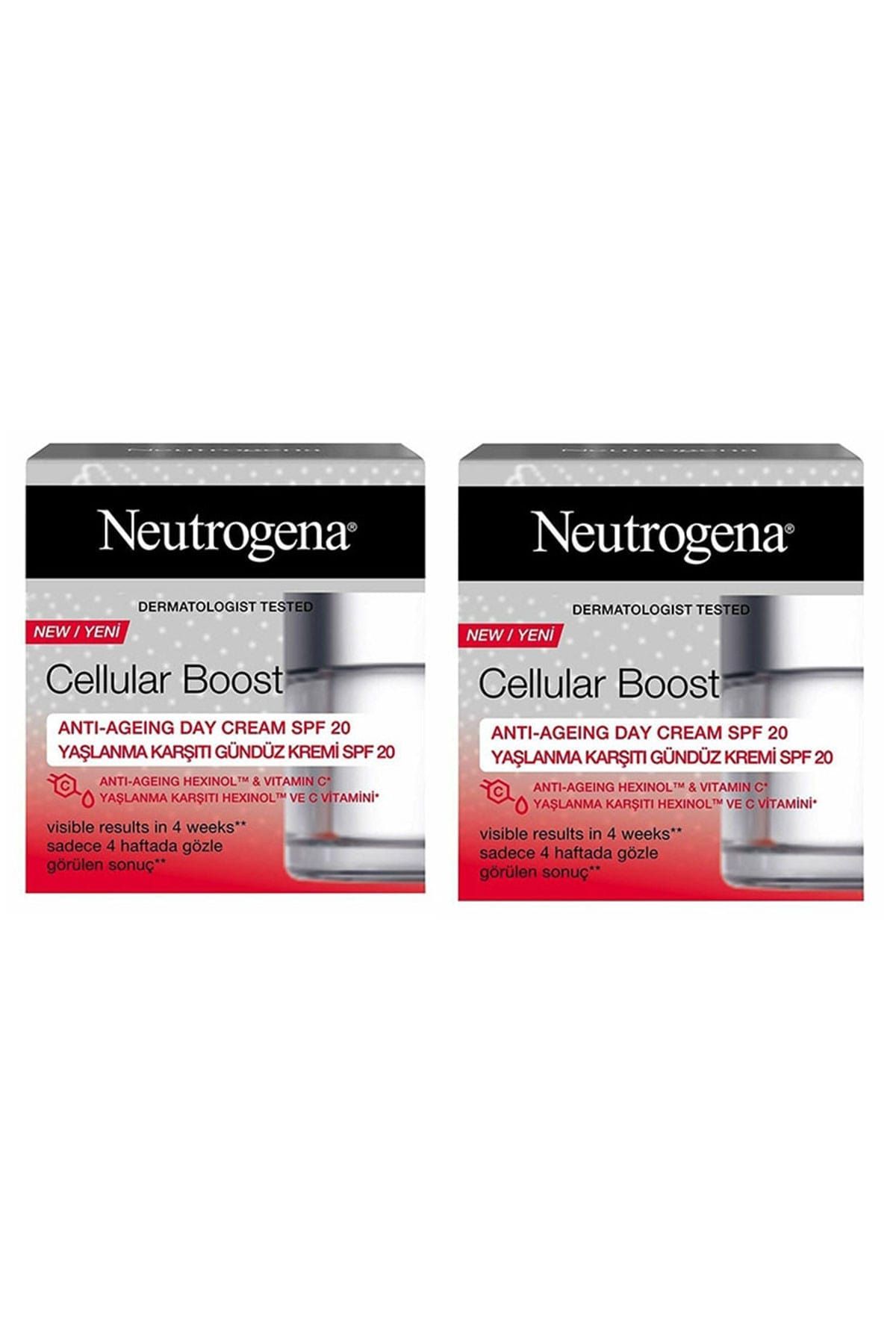 Neutrogena Cellular Boost Yaşlanma Karşıtı gündüz + gece Kremi 50 ml