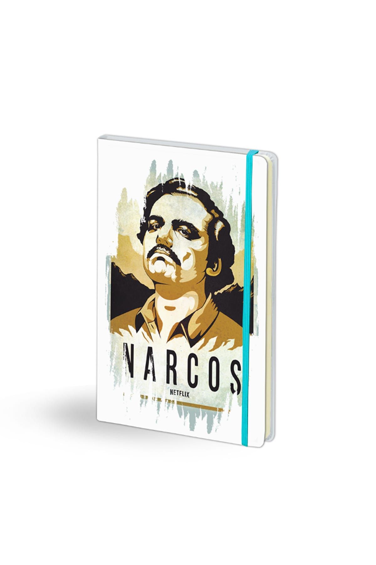 iF Dizayn Narcos Pablo Escobar Beyaz Deri Defter