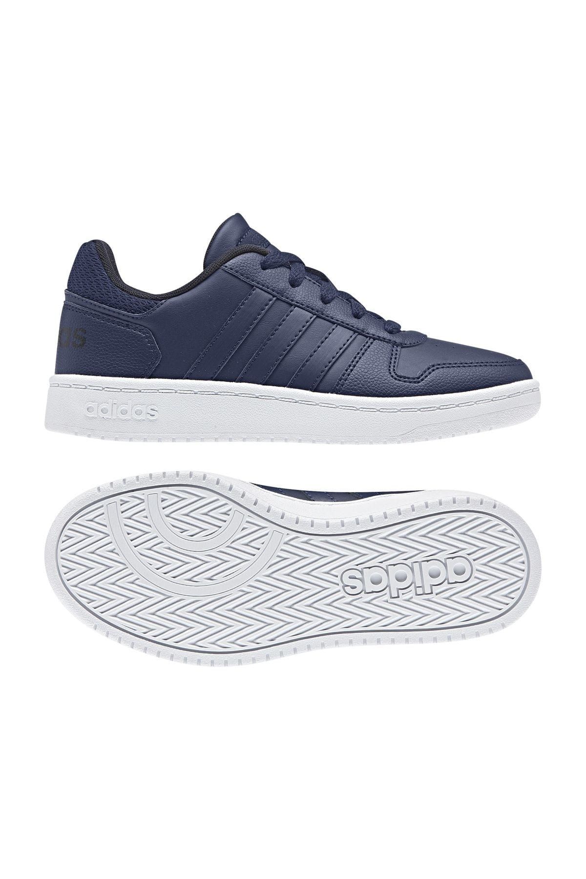 adidas HOOPS 2.0 K Koyu Mavi Unisex Çocuk Sneaker Ayakkabı 100524756