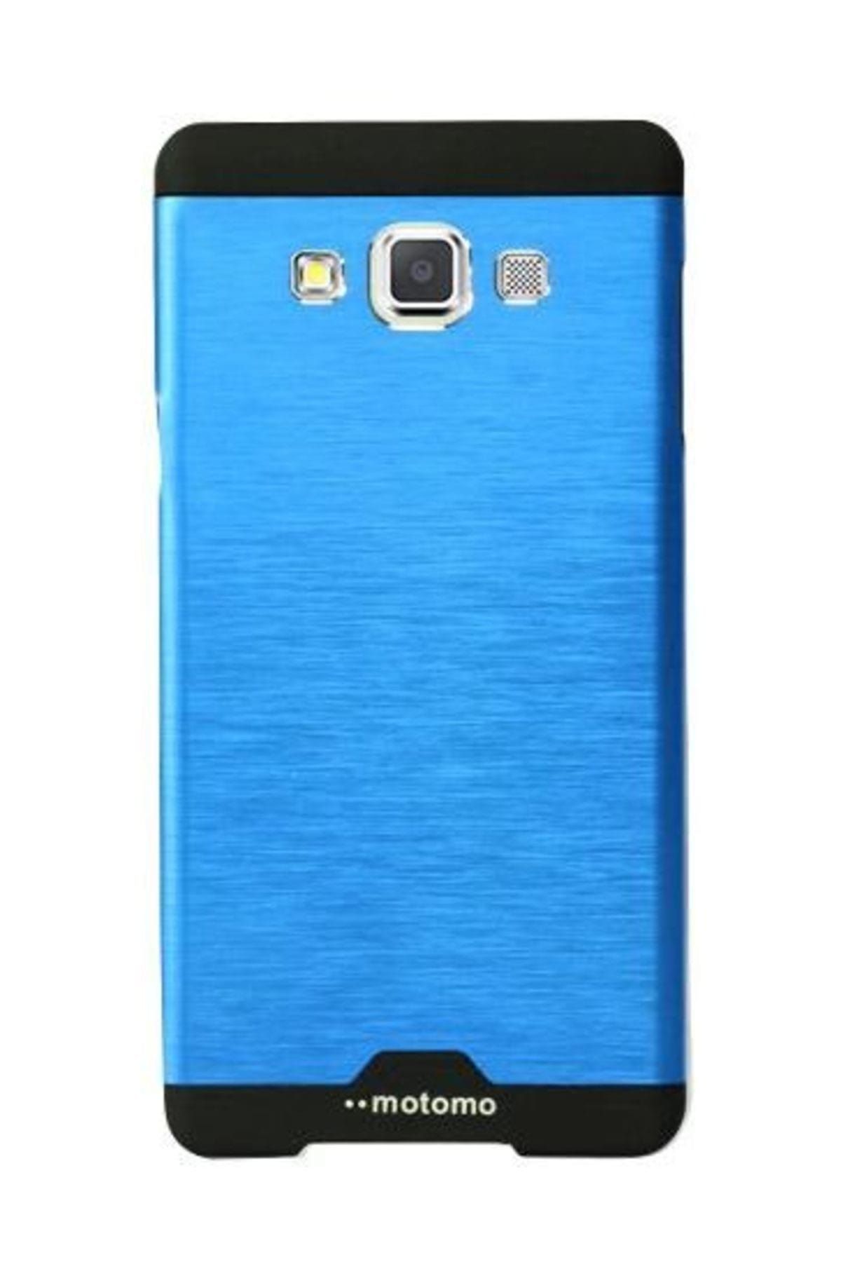 Motomo Samsung Galaxy E5 Metal Arka Kapak Motomo Mavi