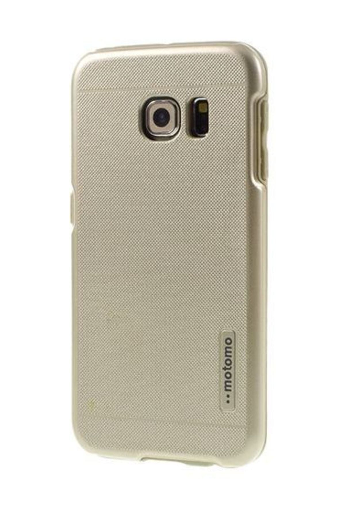 Motomo Samsung S6 G920 Ultra Koruma Motomo TPU Gold