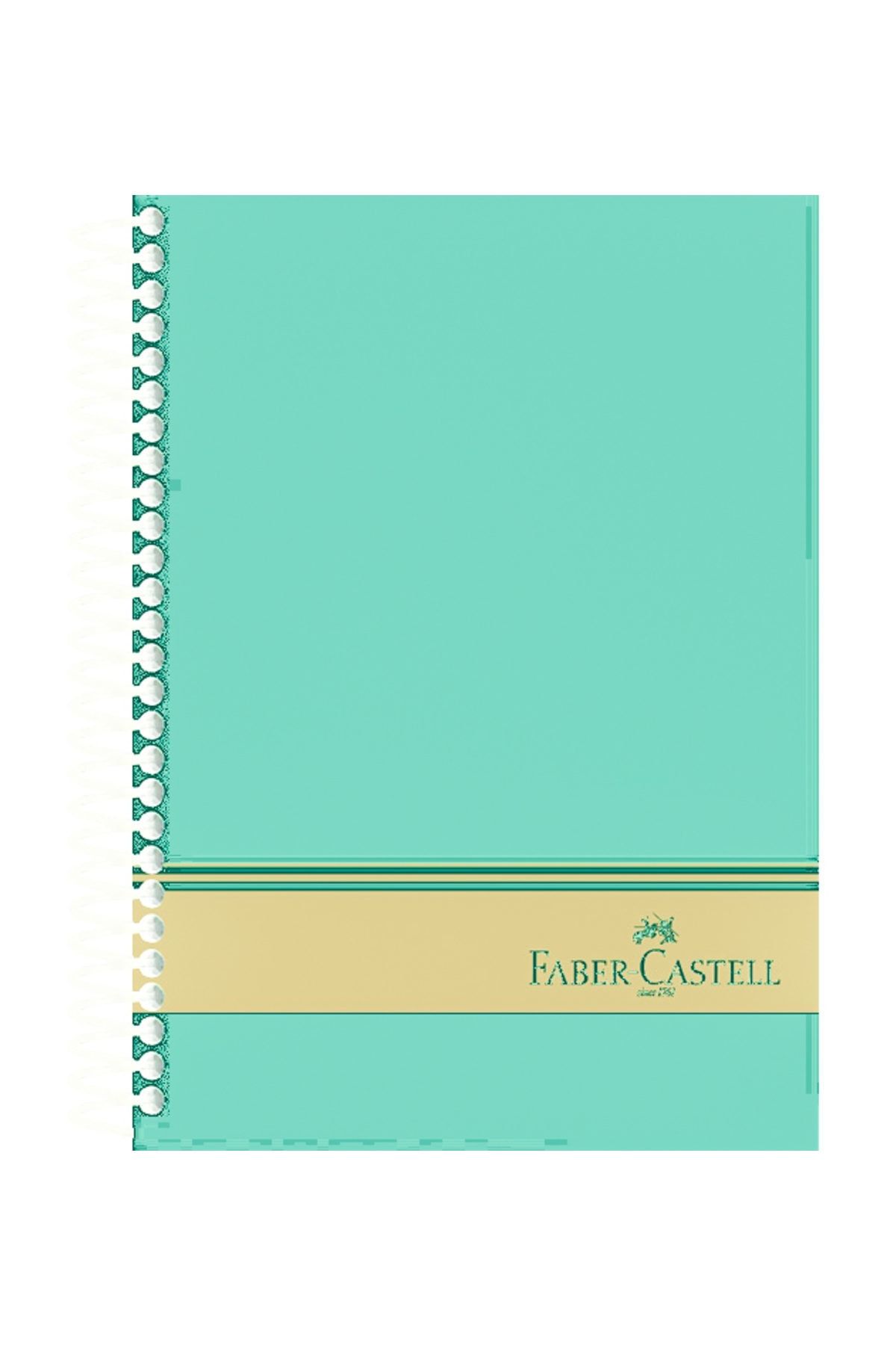 Faber Castell Sert Kapak Seperatörlü 3+1 Yeşil Defter 160 Yaprak