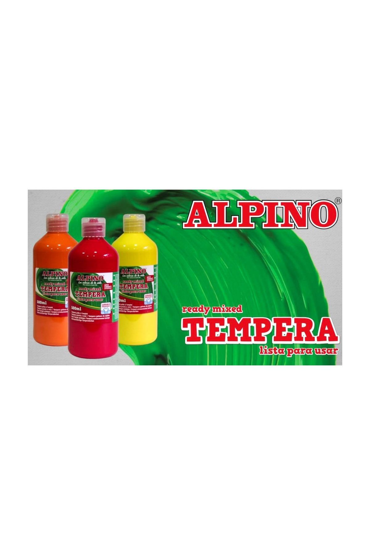 Alpino Alpino Tempera Suluboya 500 Ml Sarı Dm-000171