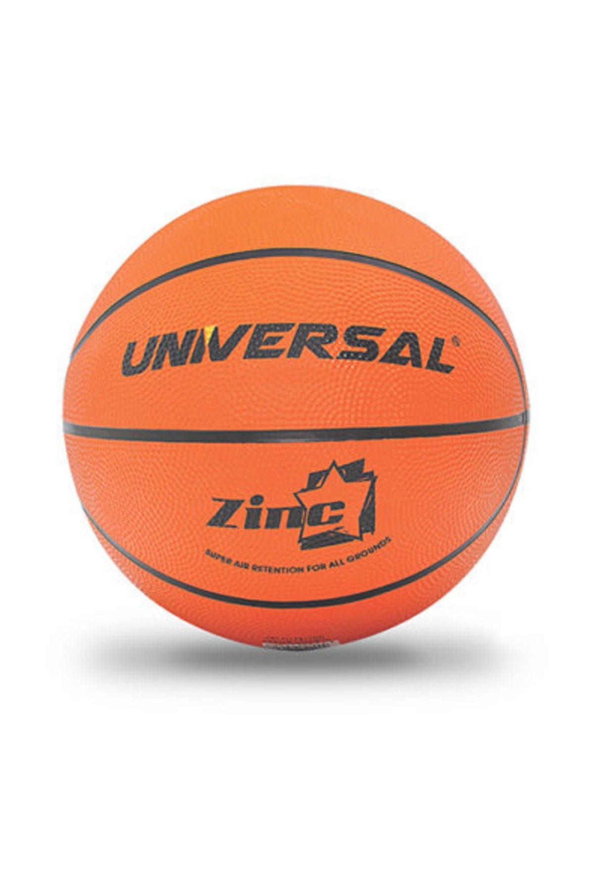 Intersport Universal Zinc N7 Kauçuk Basketbol Topu Turuncu