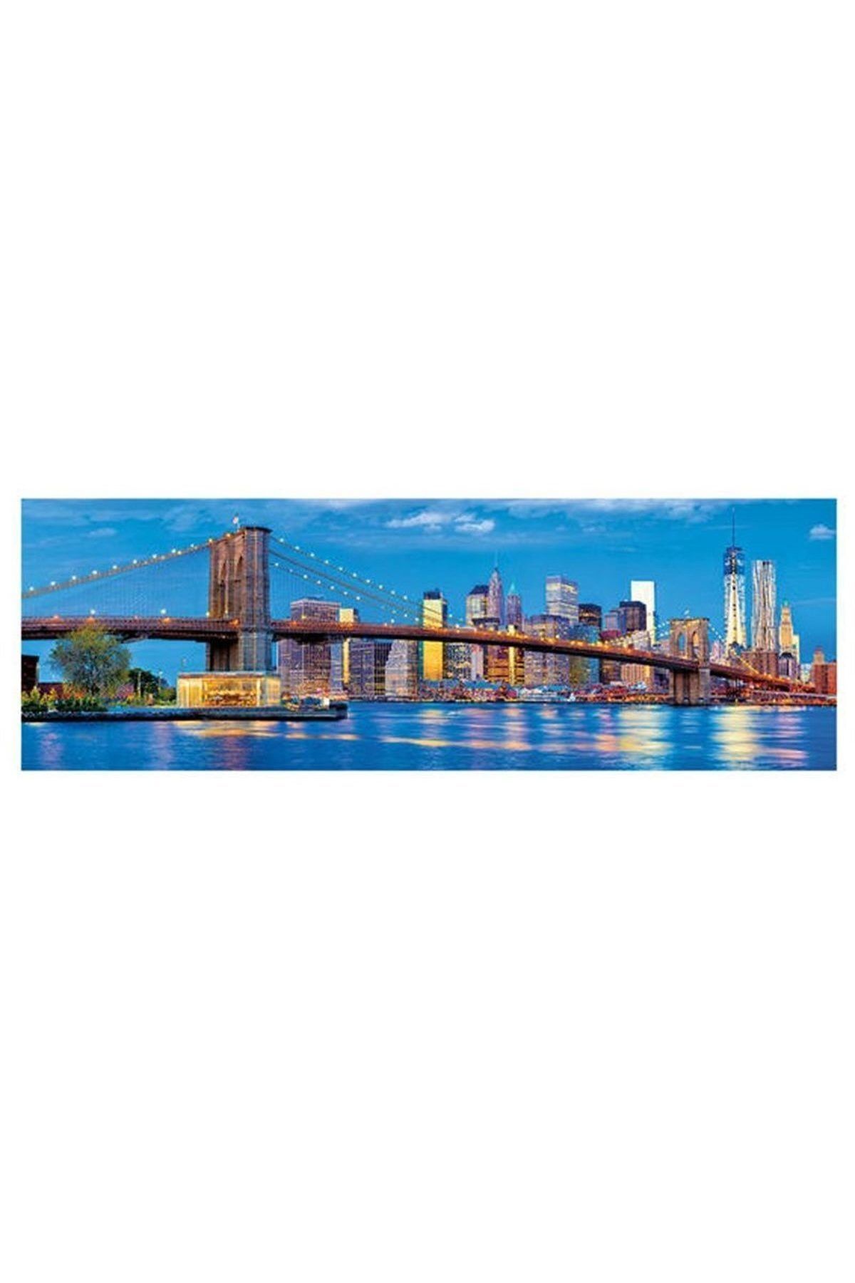 Dino Puzzle Dino Brooklyn Bridge 1000 Parça Panoramik Puzzle /