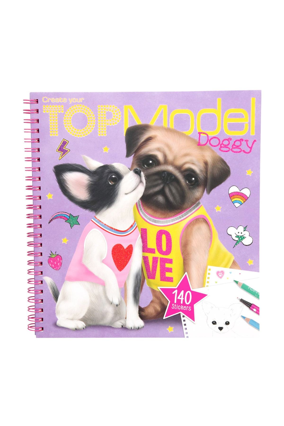Top Model Köpek Boyama Kitabı 10190