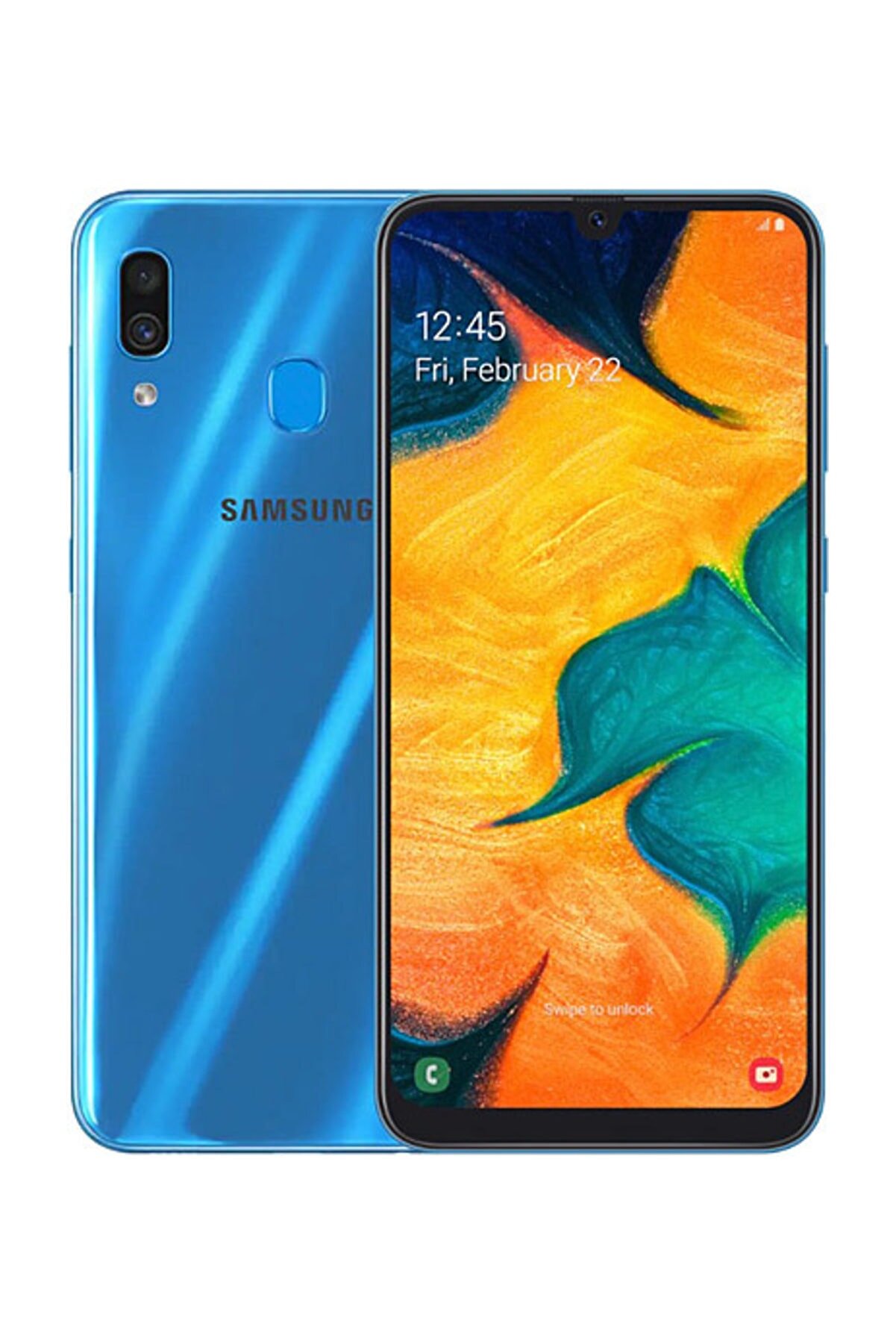 Samsung Galaxy A30 64GB Mavi Cep Telefonu -  Samsung Türkiye Garantili
