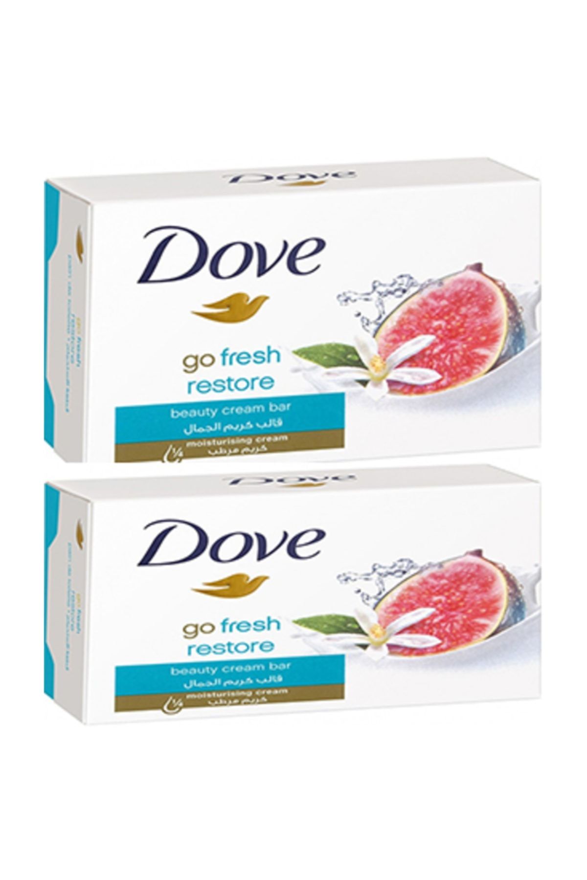 Dove Güzellik Sabunu Restore Incir 100 gr 2 Li Paket