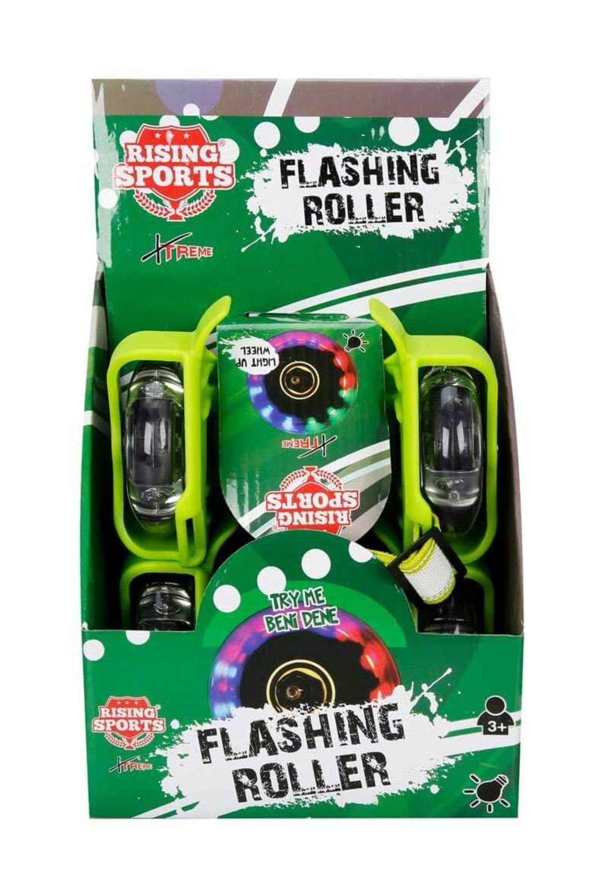 Genel Markalar Flashing Roller Işıklı Paten - Yeşil