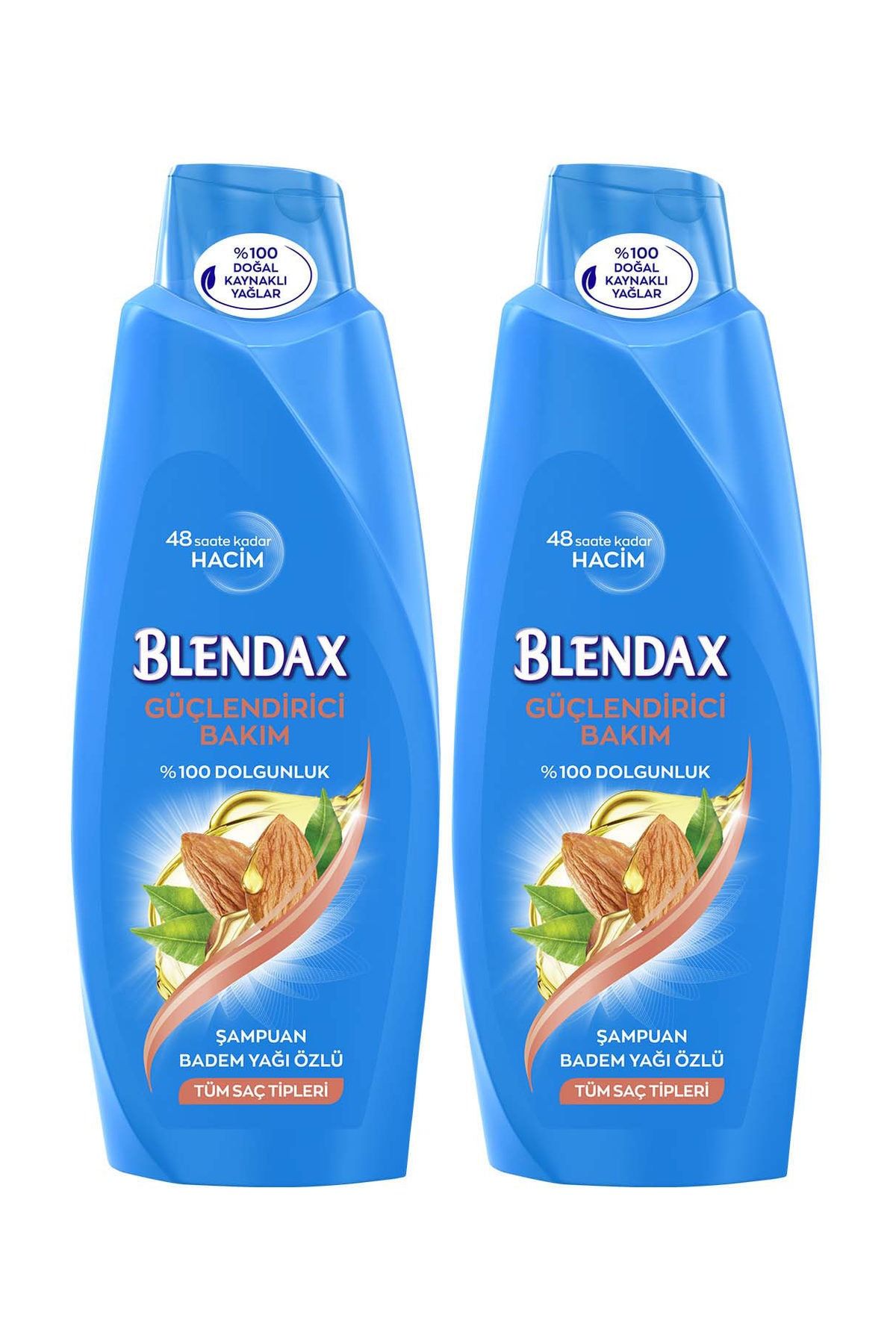 Blendax Badem Yağı Özlü Şampuan 550 ml X 2 Adet