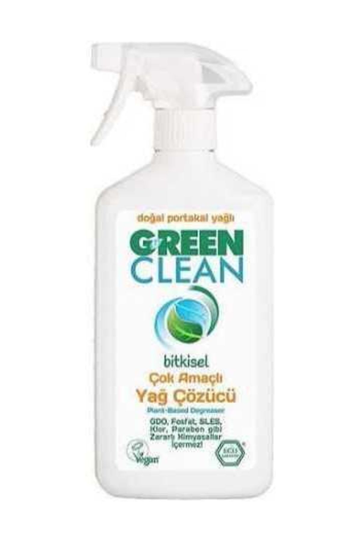 U Green Clean Organik Portakal Yağlı 500 ml Çok Amaçlı Yağ Çözücü