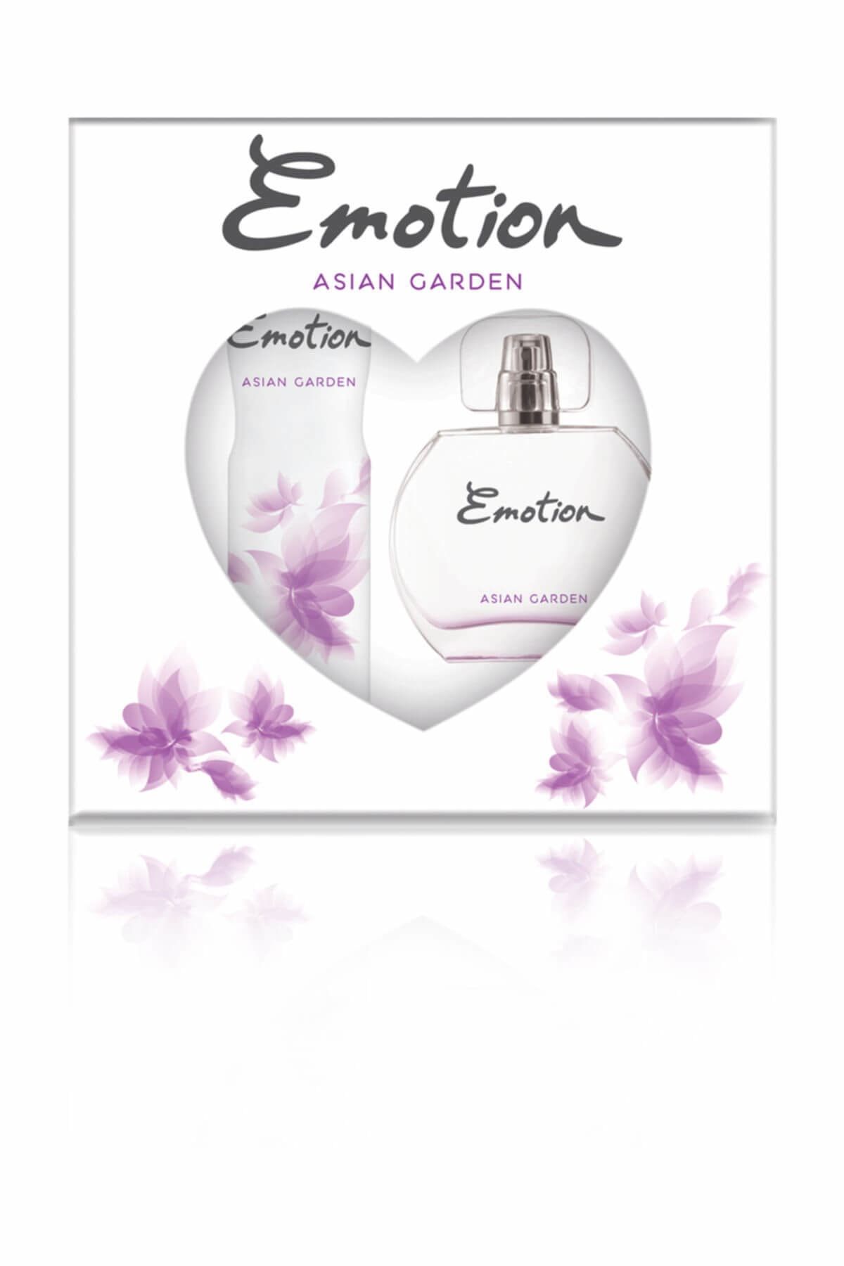 Emotion Asian garden Edt Deodorant Kadın Parfüm Seti 50 ml + 150 ml