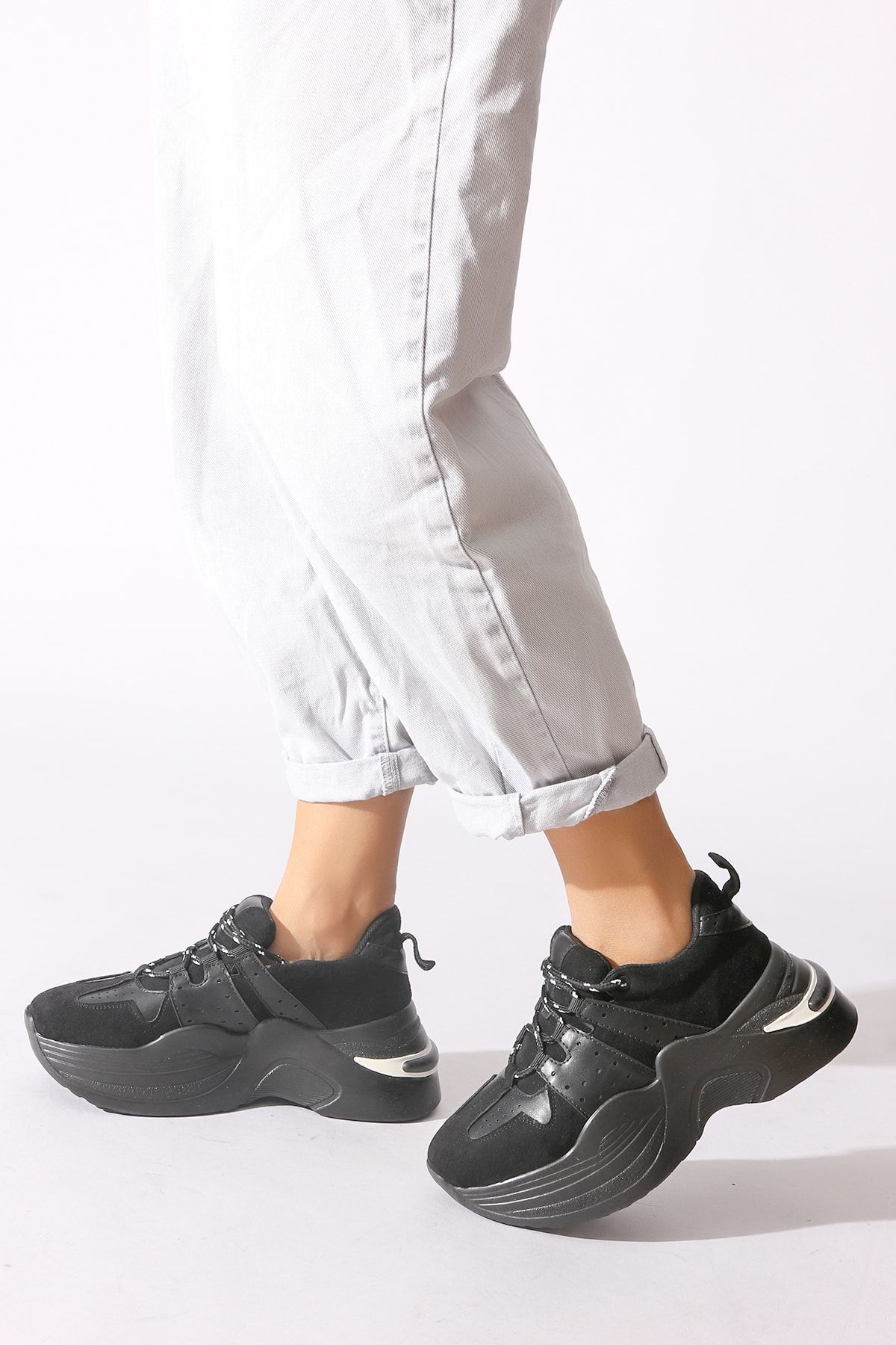 Rovigo Siyah Kadın Sneaker 116386-03