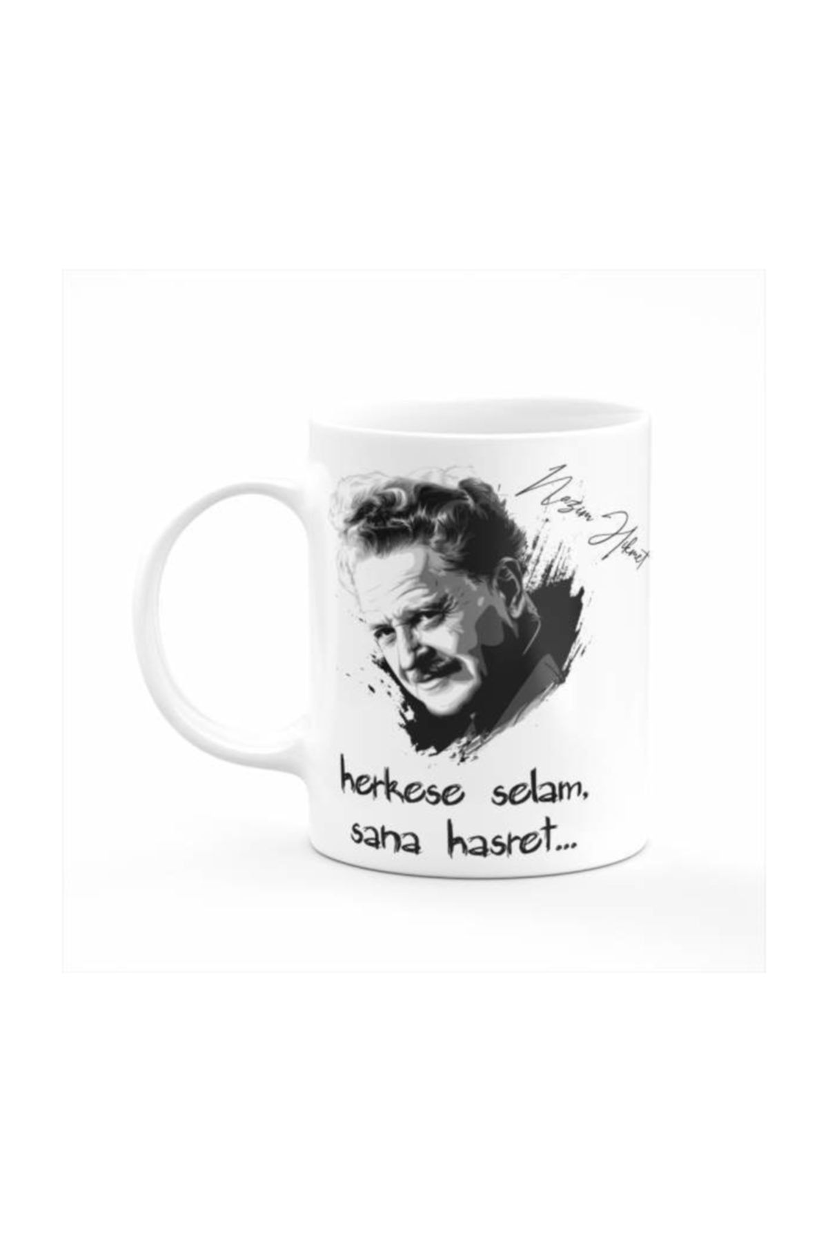 CupGel Şairler Serisi - Nazım Hikmet Baskılı Kupa