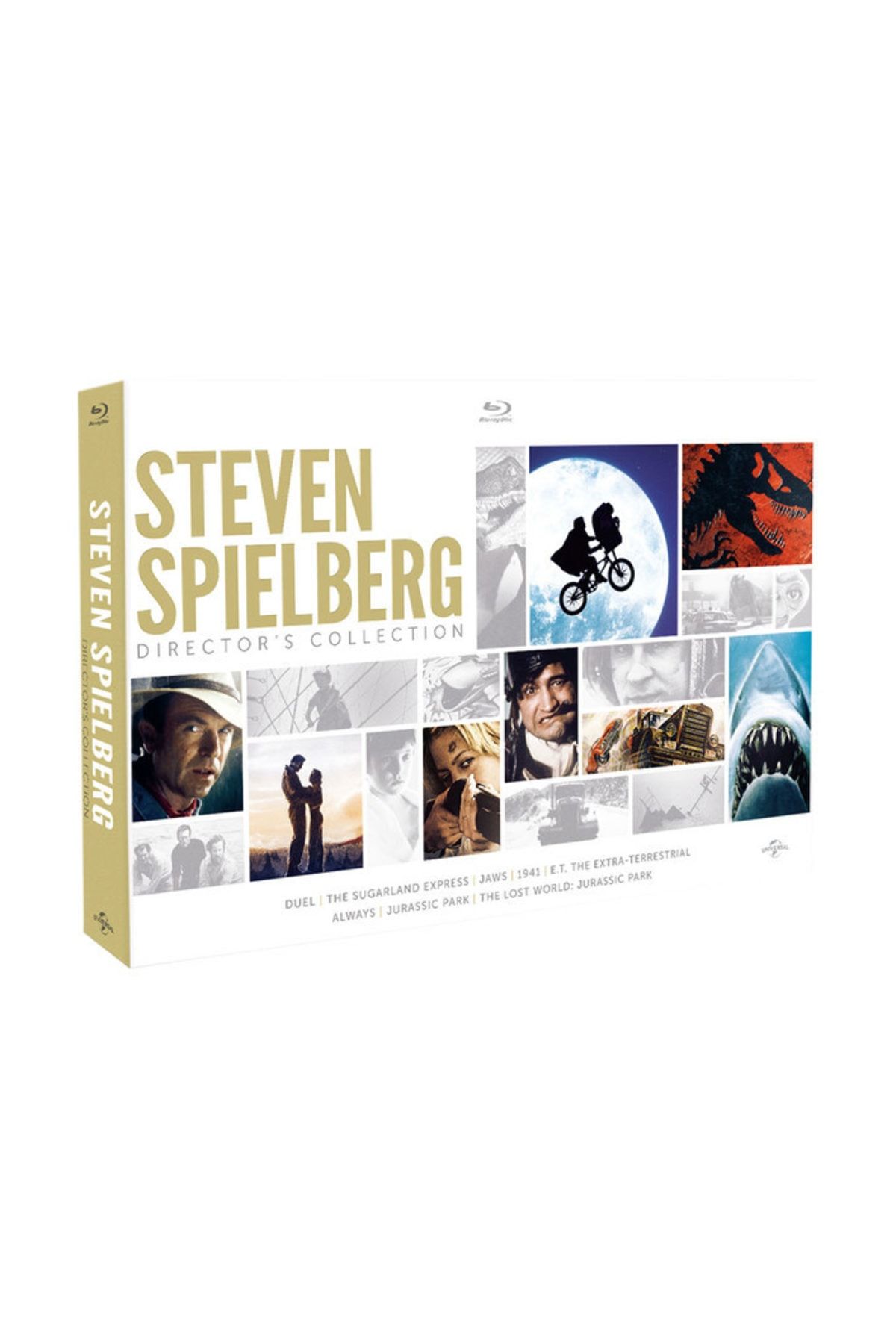 Pal BLU RAY-Steven Spielberg Director's Collection (9 Blu Ray ömür boyu saklanacak harika bir set)